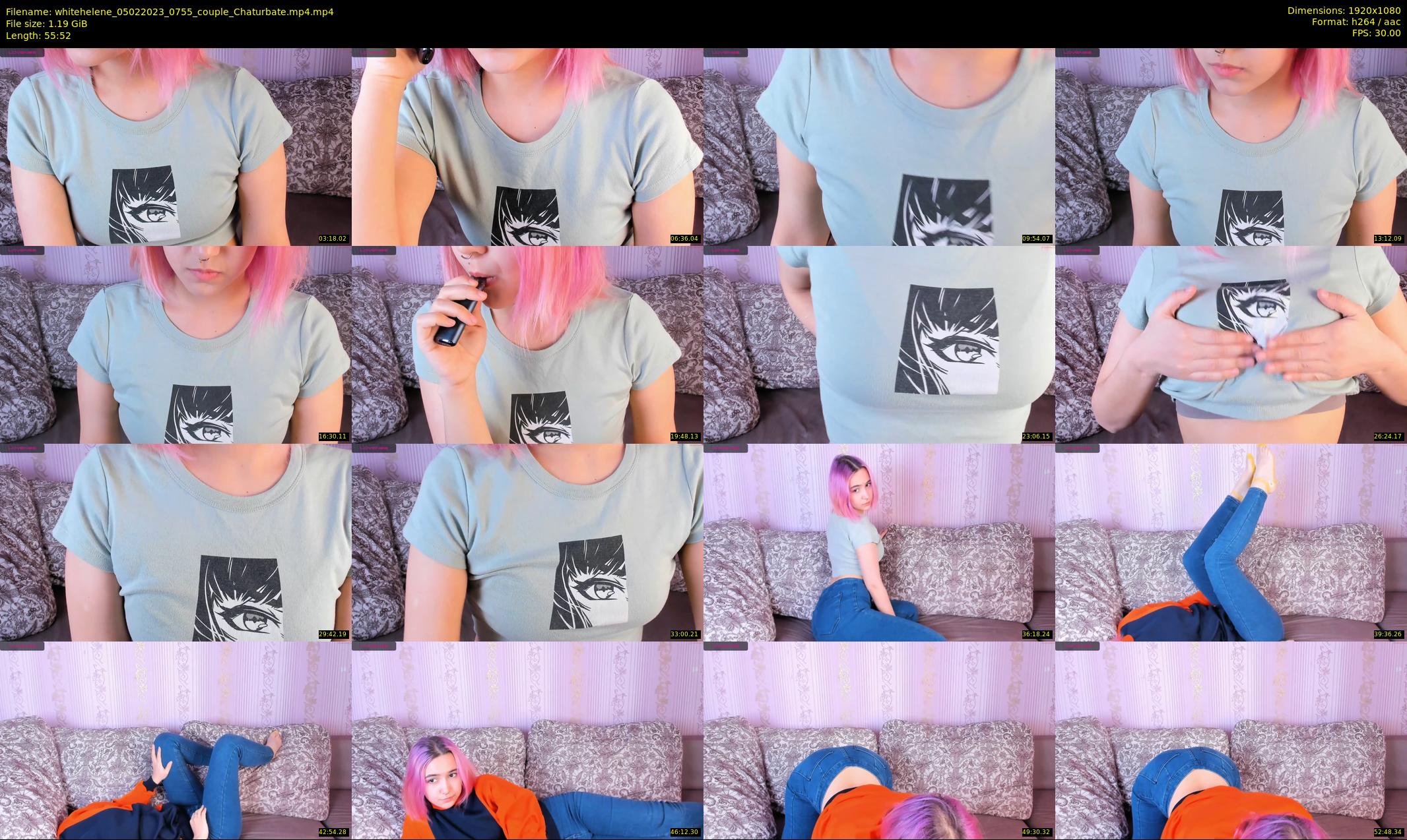whitehelene — 56 minute Chaturbate female cam show recording, 1080p, Feb 5, 2023