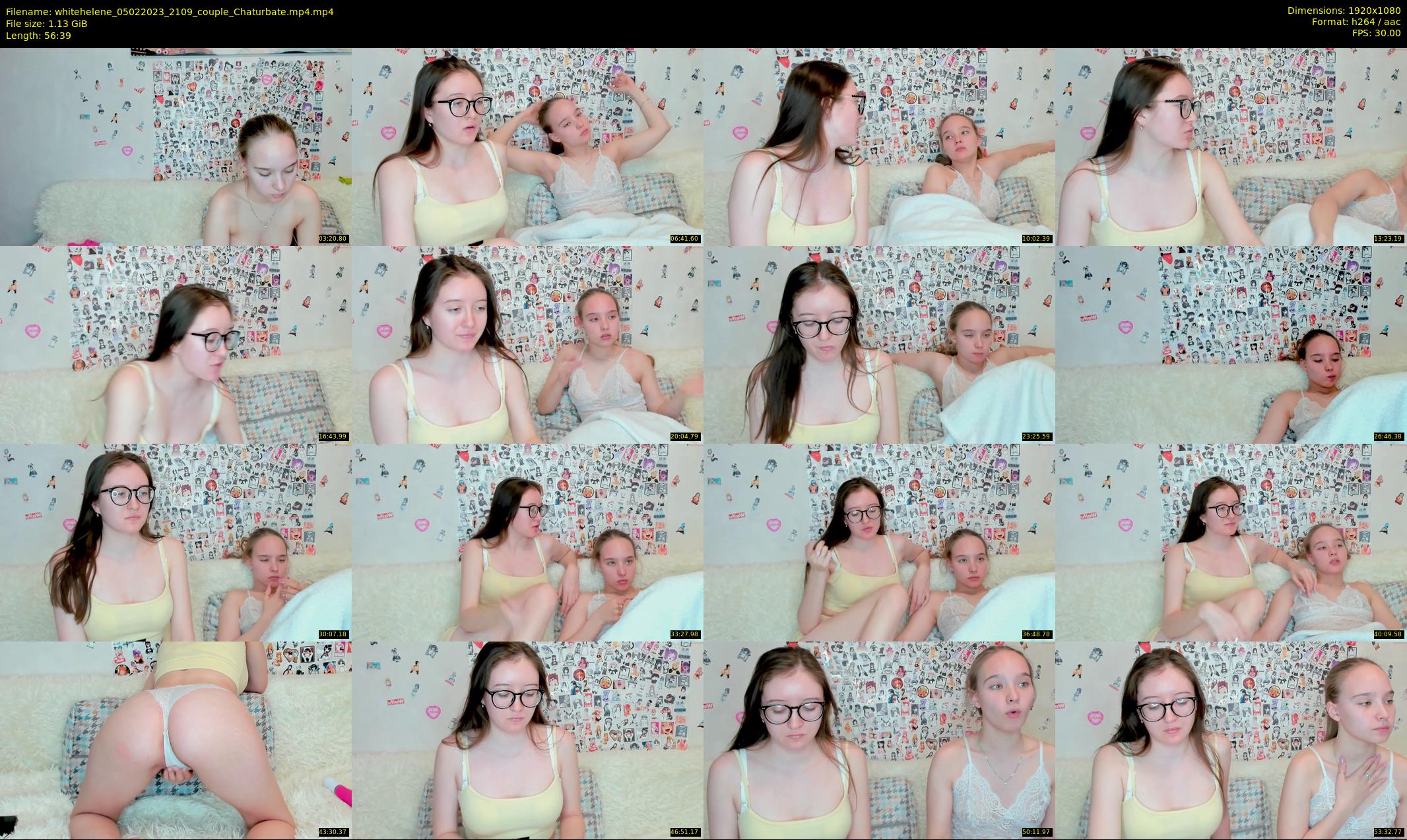 whitehelene — 57 minute Chaturbate female cam show recording, 1080p, Feb 5, 2023