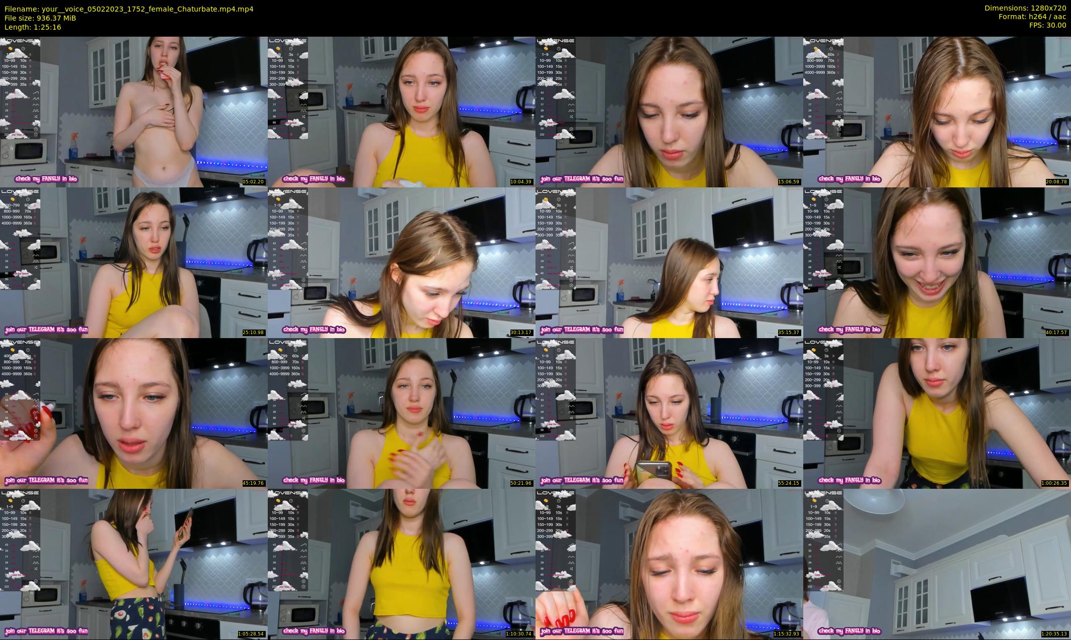 your__voice — 86 minute Chaturbate female cam show recording, 720p, Feb 5, 2023