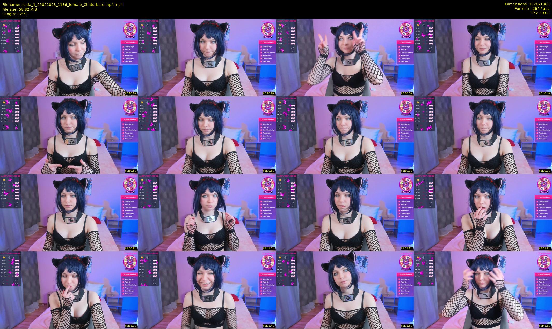 zelda_1 — 3 minute Chaturbate female cam show recording, 1080p, Feb 5, 2023