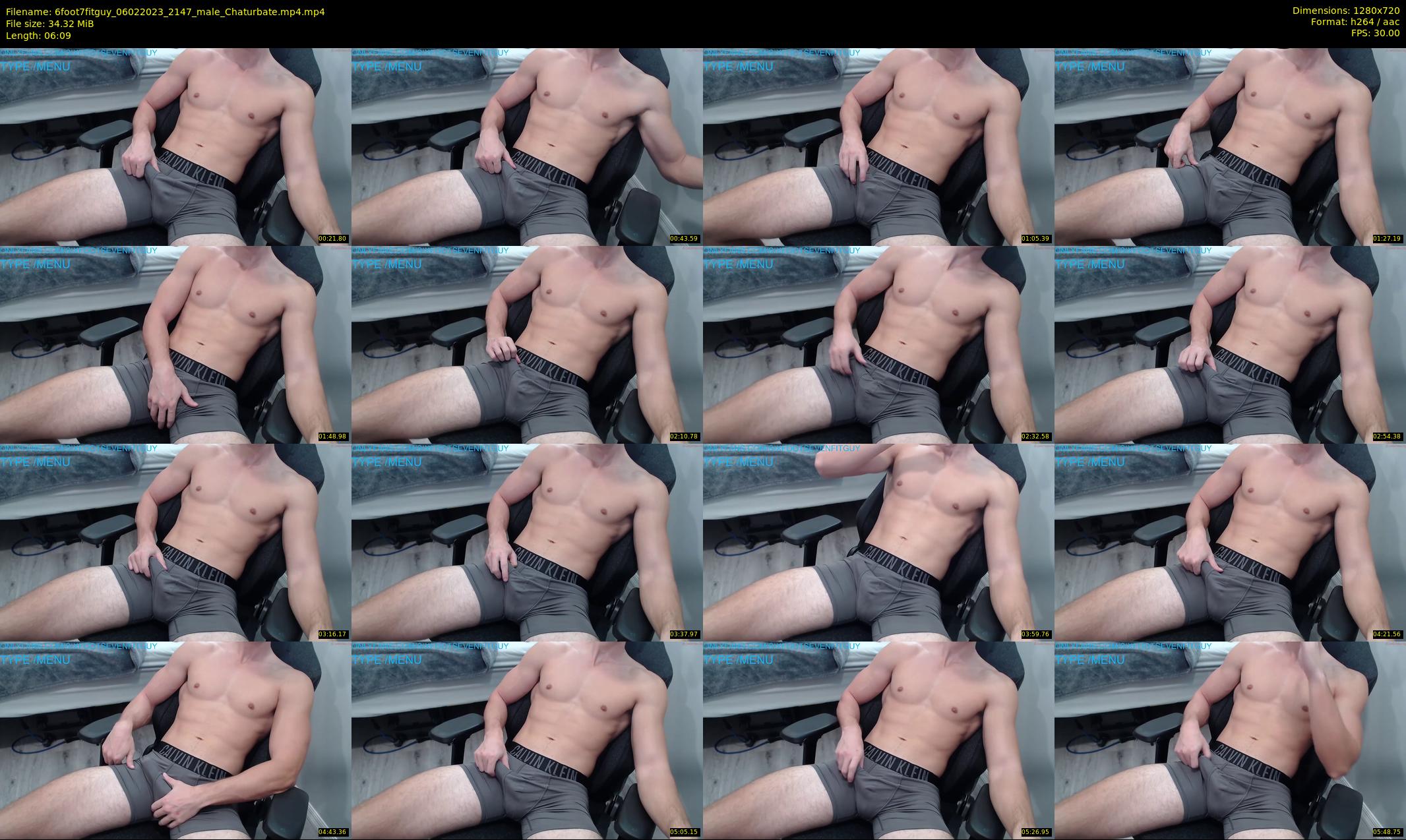 6foot7fitguy — 7 minute Chaturbate male cam show recording, 720p, Feb 6, 2023