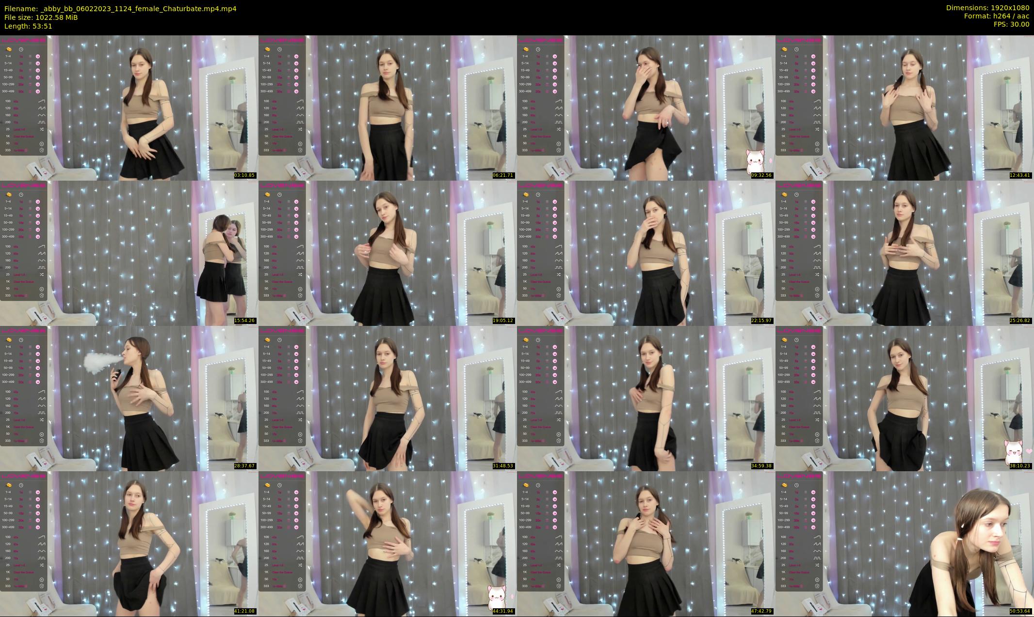 _abby_bb — 54 minute Chaturbate female cam show recording, 1080p, Feb 6, 2023