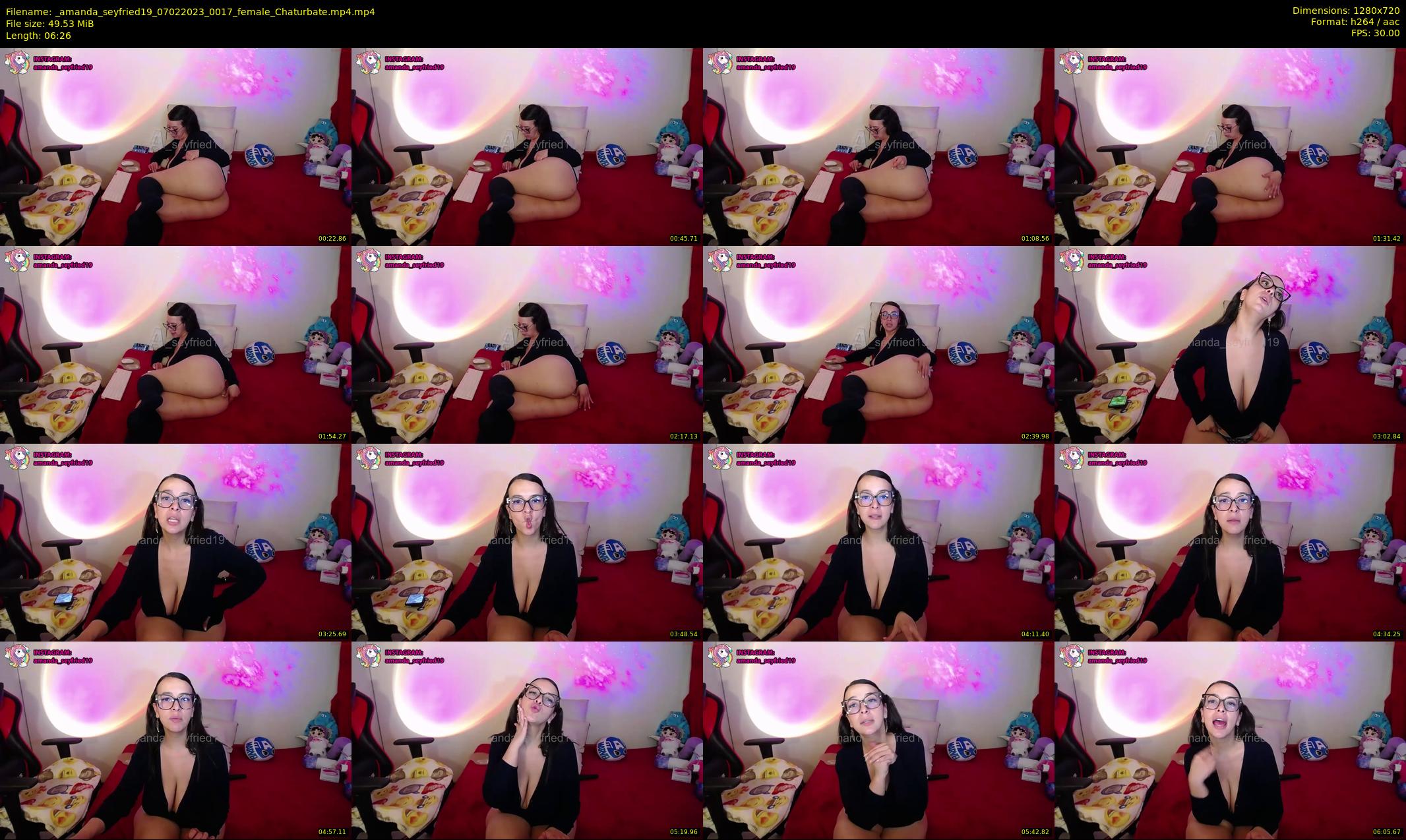 _amanda_seyfried19 — 7 minute Chaturbate female cam show recording, 720p, Feb 7, 2023