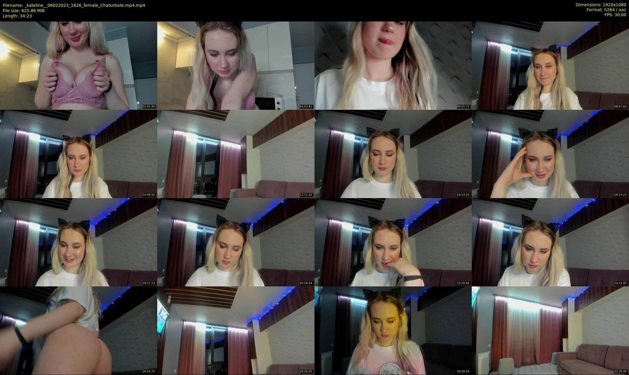 _kateline_ — 35 minute Chaturbate female cam show recording, 1080p, Feb 6, 2023