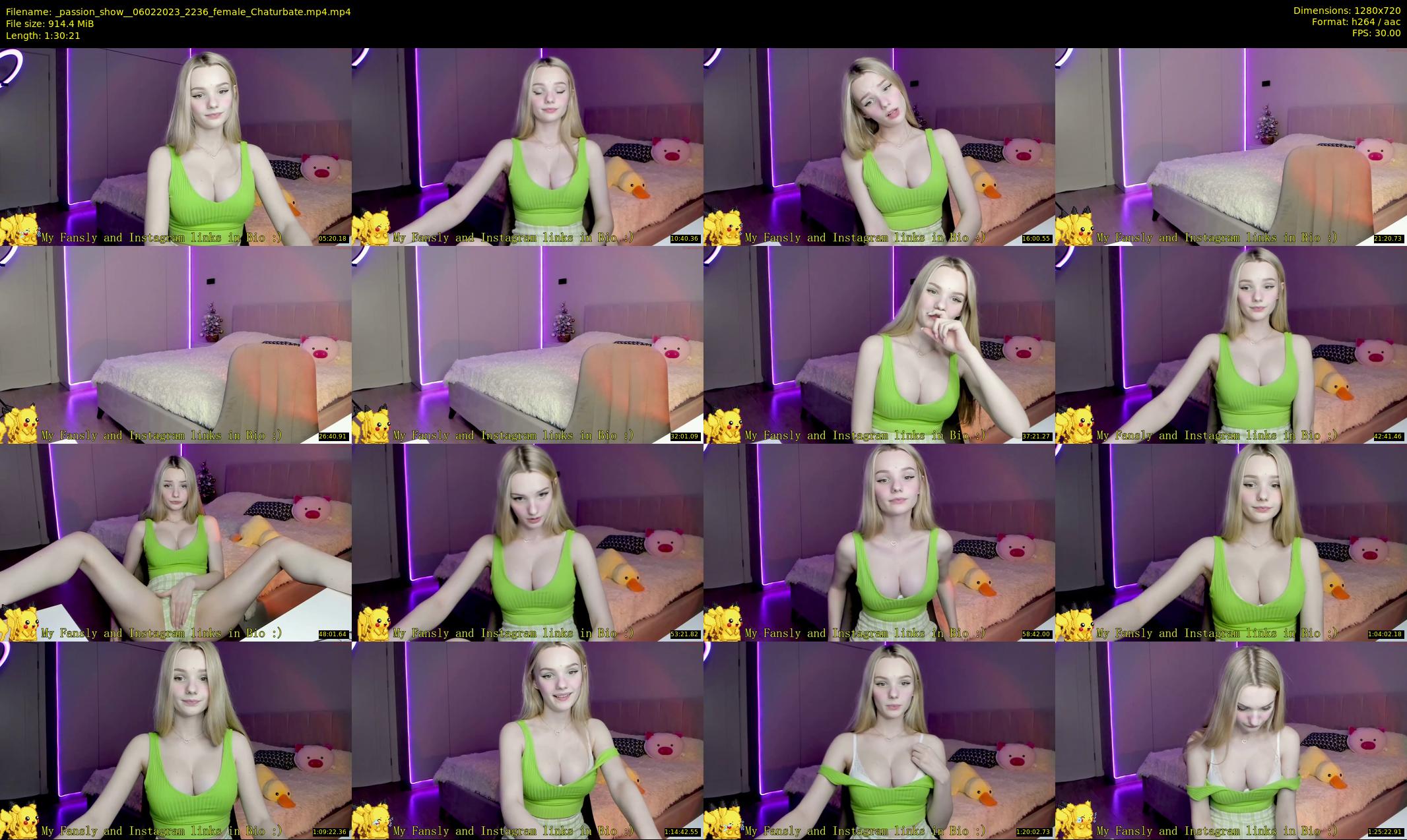 _passion_show_ — 91 minute Chaturbate couple cam show recording, 720p, Feb 6, 2023