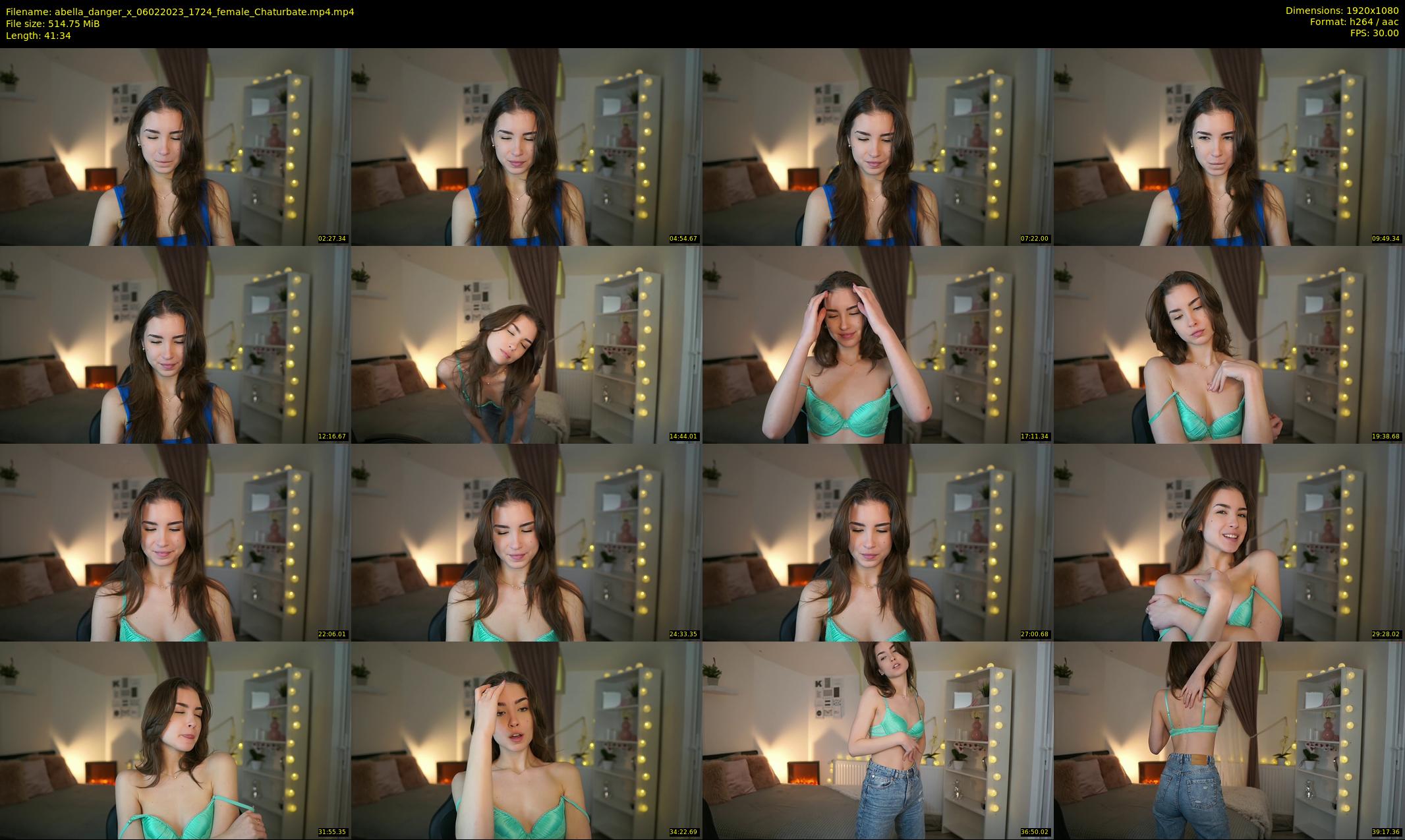 abella_danger_x — 42 minute Chaturbate female cam show recording, 1080p, Feb 6, 2023