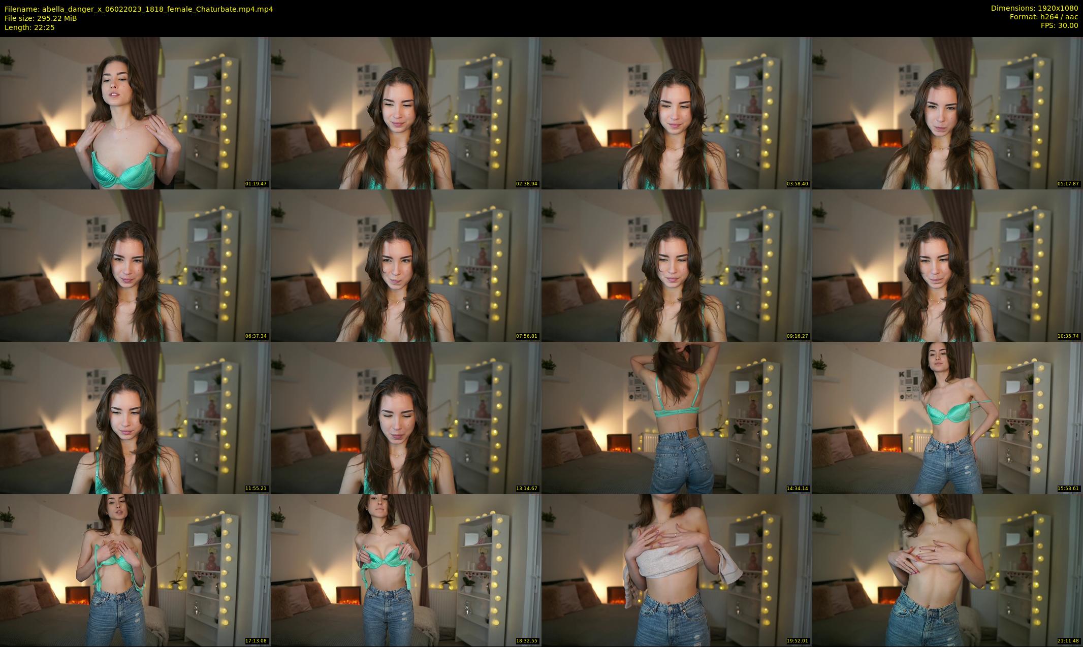 abella_danger_x — 23 minute Chaturbate female cam show recording, 1080p, Feb 6, 2023