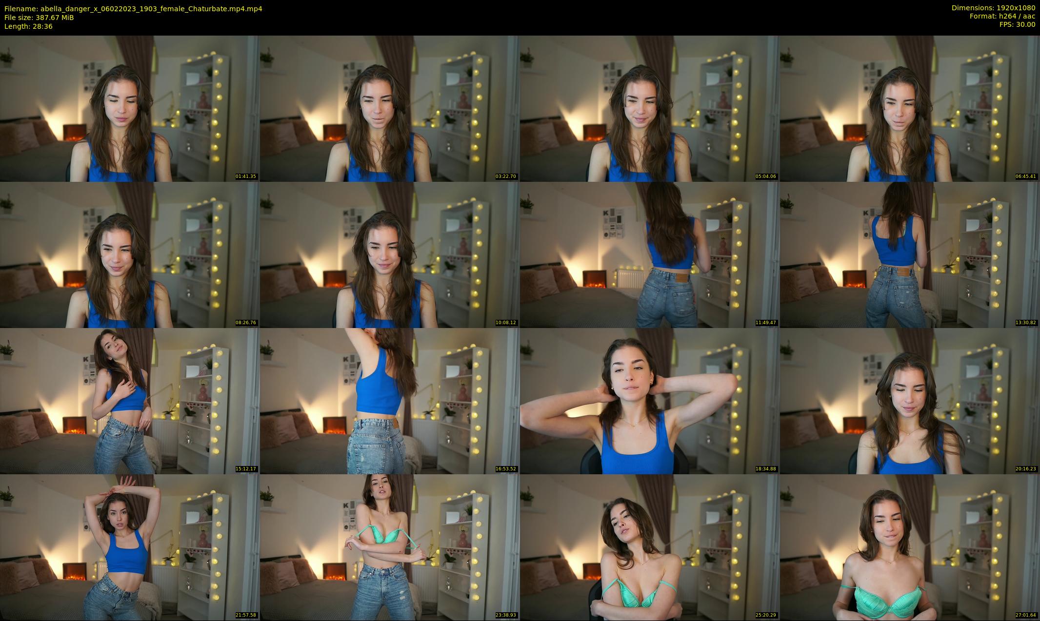 abella_danger_x — 29 minute Chaturbate female cam show recording, 1080p, Feb 6, 2023