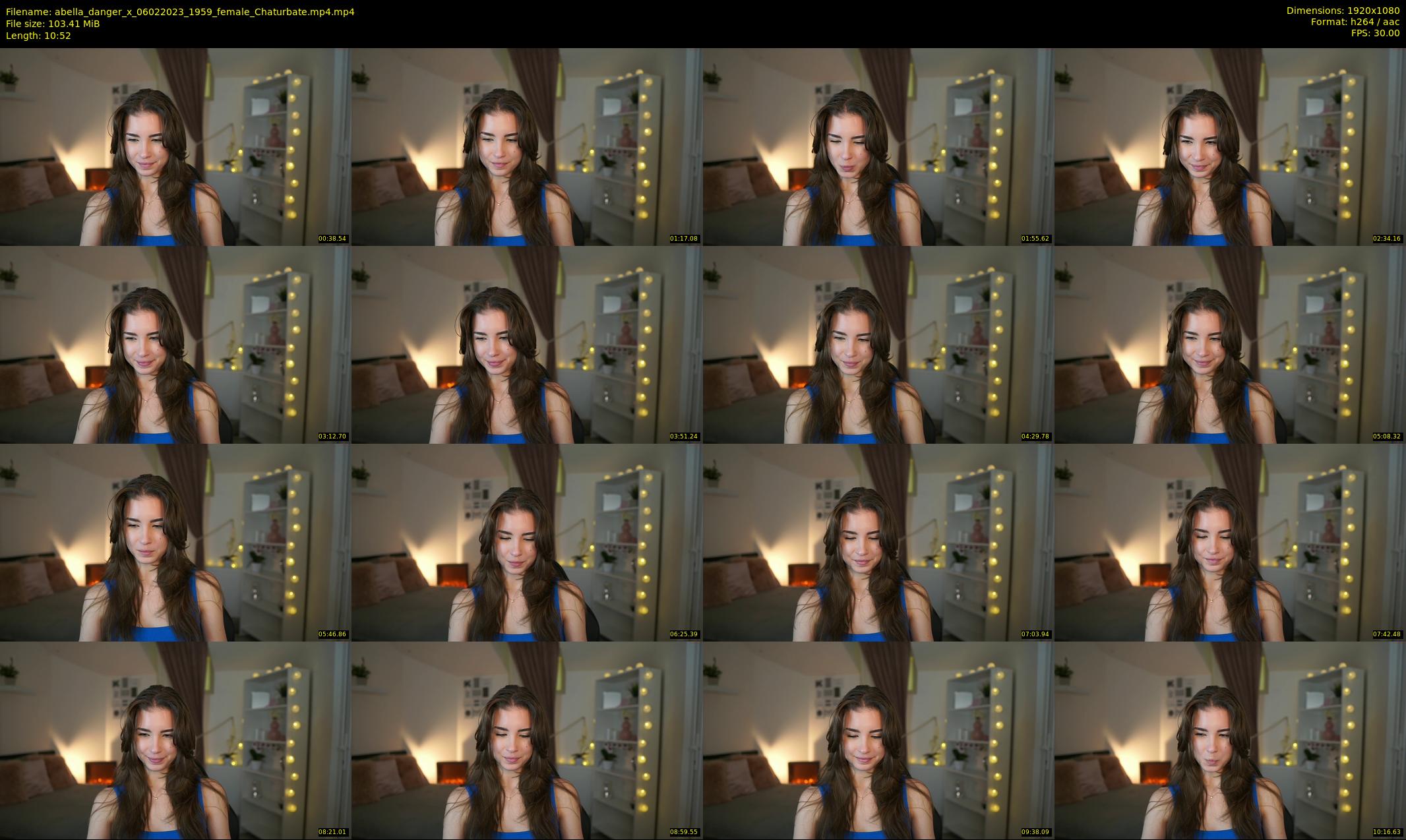 abella_danger_x — 11 minute Chaturbate female cam show recording, 1080p, Feb 6, 2023