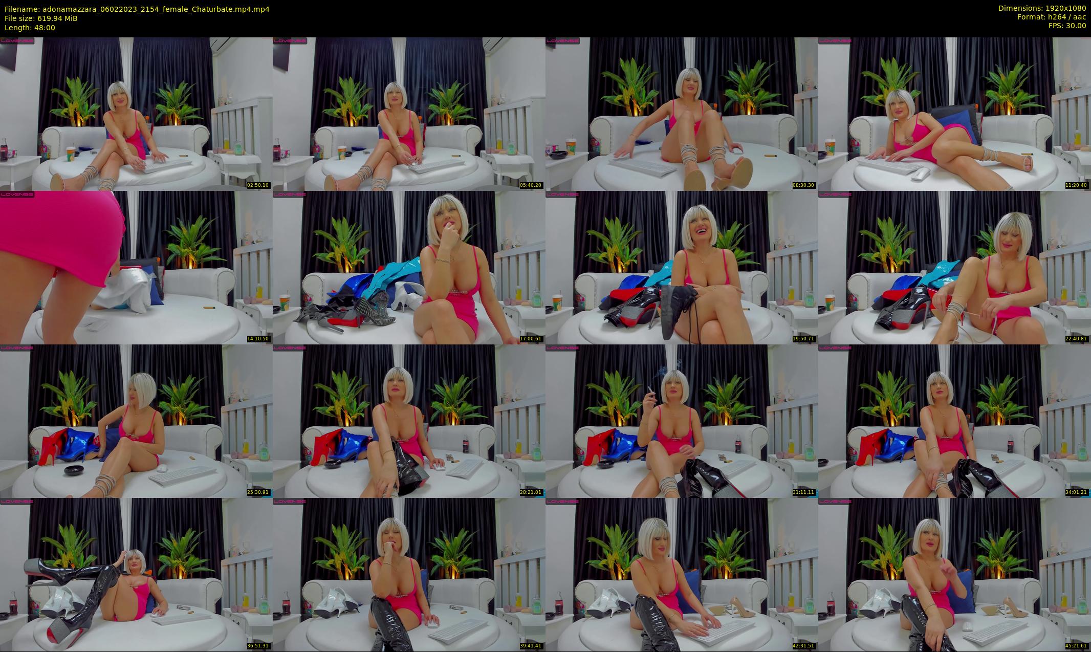 adonamazzara — 48 minute Chaturbate female cam show recording, 1080p, Feb 6, 2023