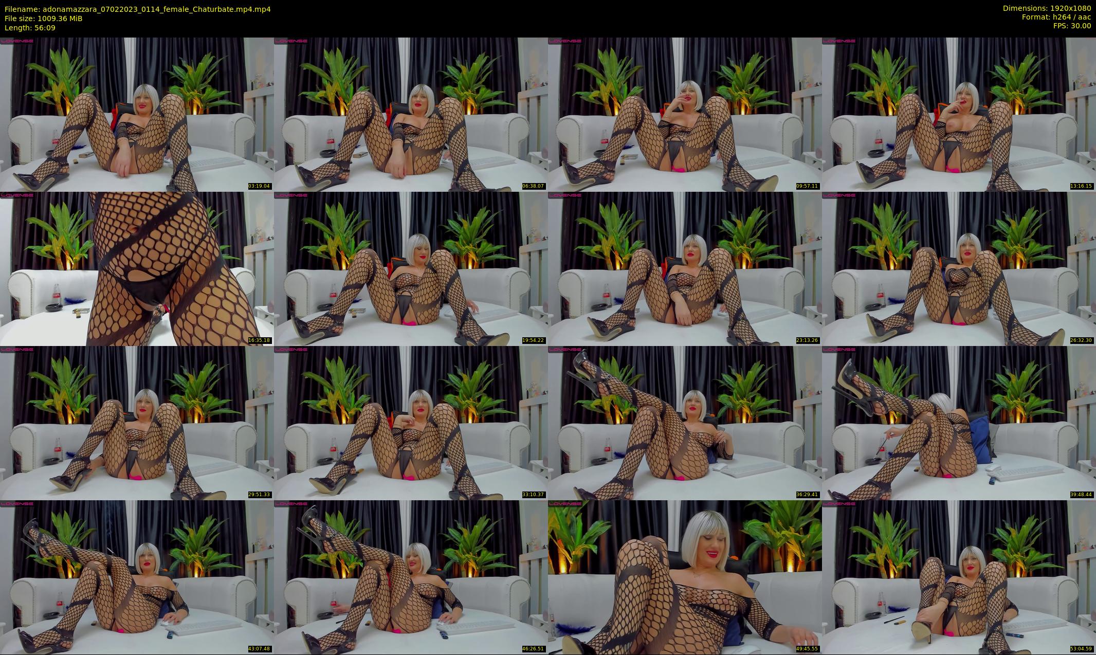 adonamazzara — 57 minute Chaturbate female cam show recording, 1080p, Feb 7, 2023