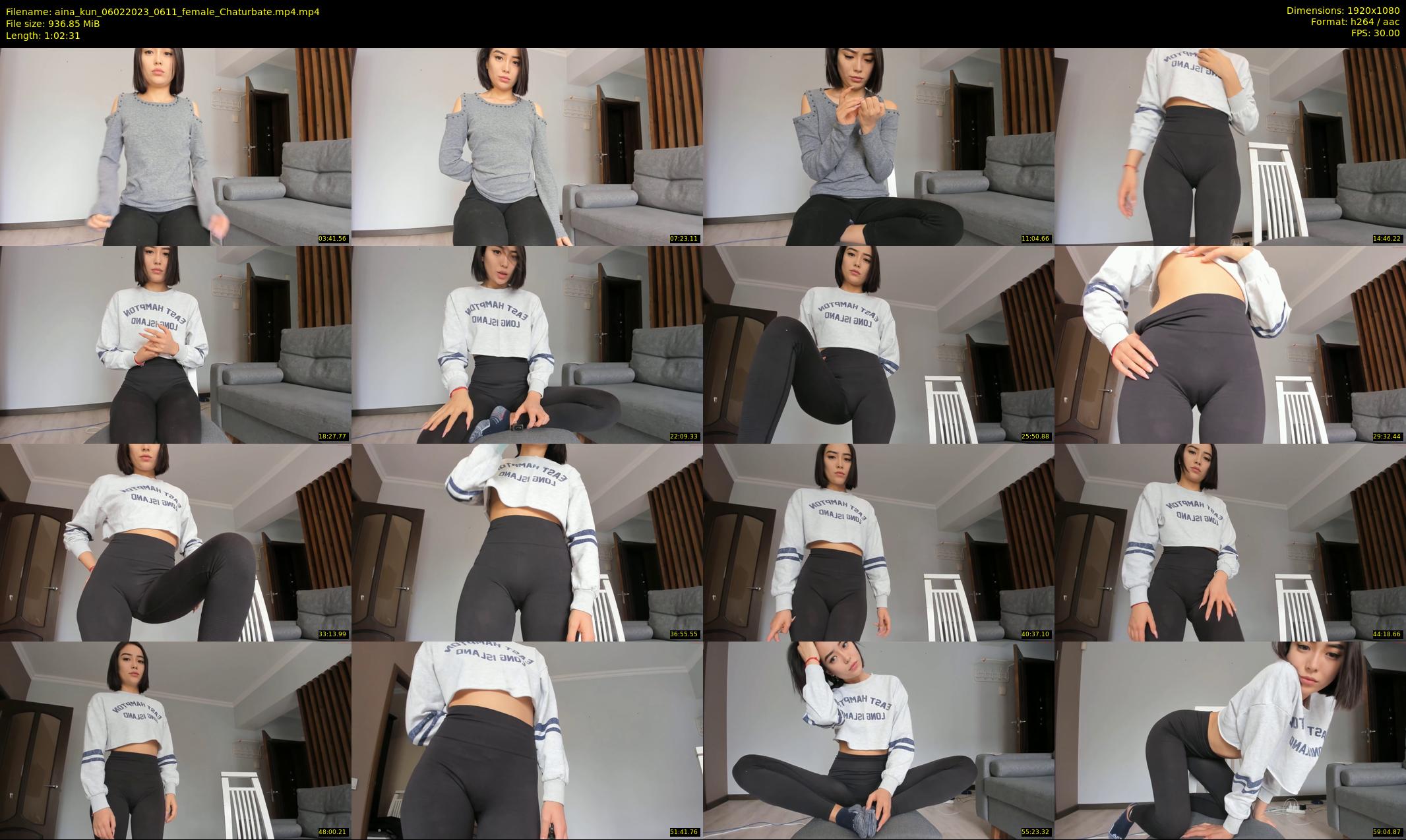 aina_kun — 63 minute Chaturbate female cam show recording, 1080p, Feb 6, 2023