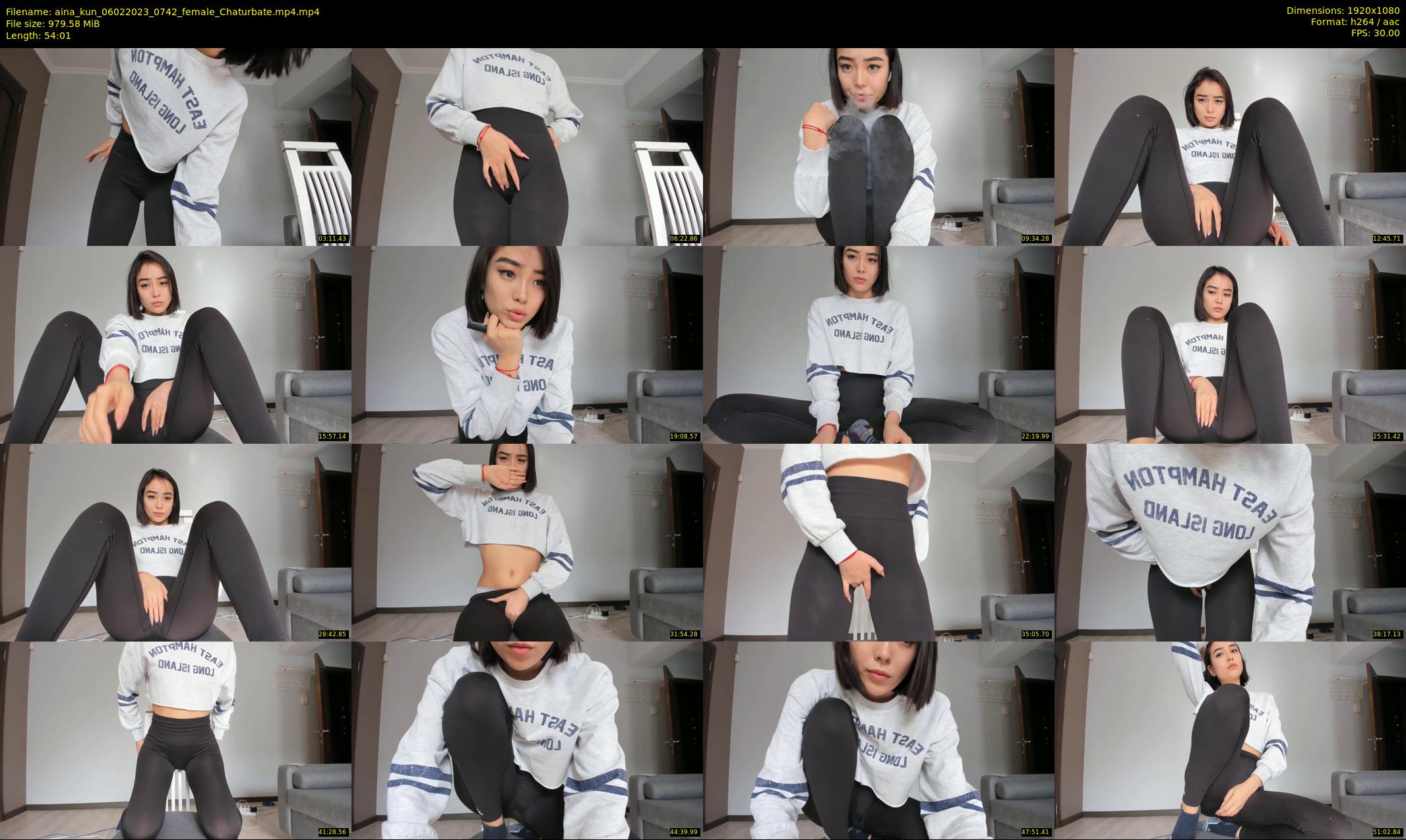aina_kun — 55 minute Chaturbate female cam show recording, 1080p, Feb 6, 2023