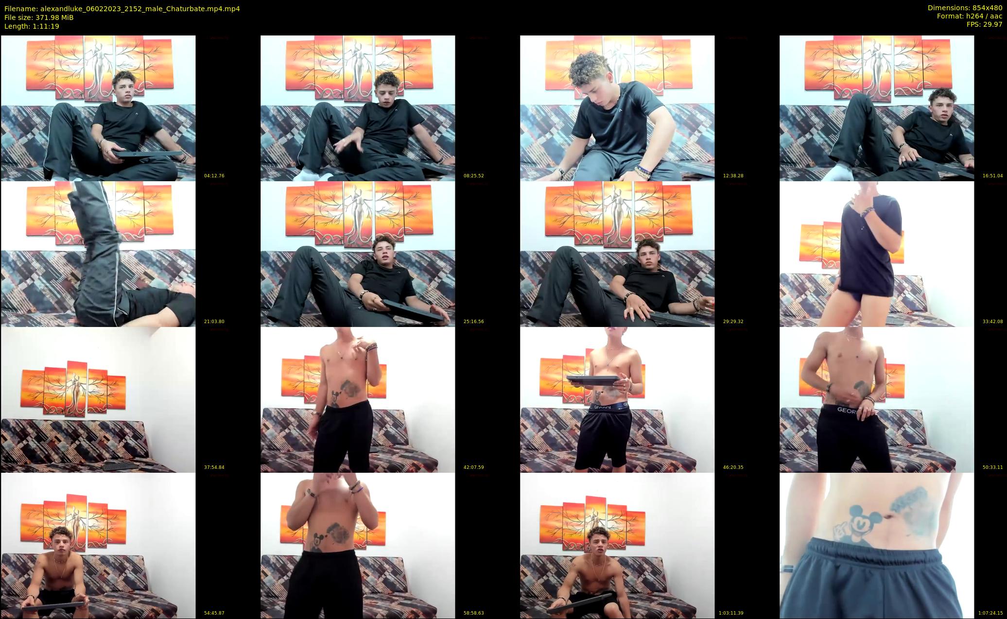 alexandluke — 72 minute Chaturbate male cam show recording, 480p, Feb 6, 2023