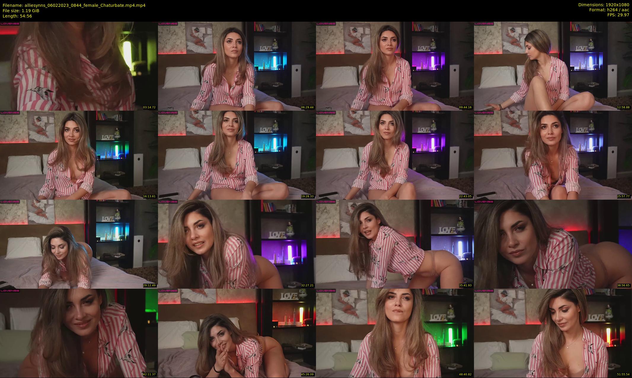 alliesynns — 55 minute Chaturbate female cam show recording, 1080p, Feb 6, 2023