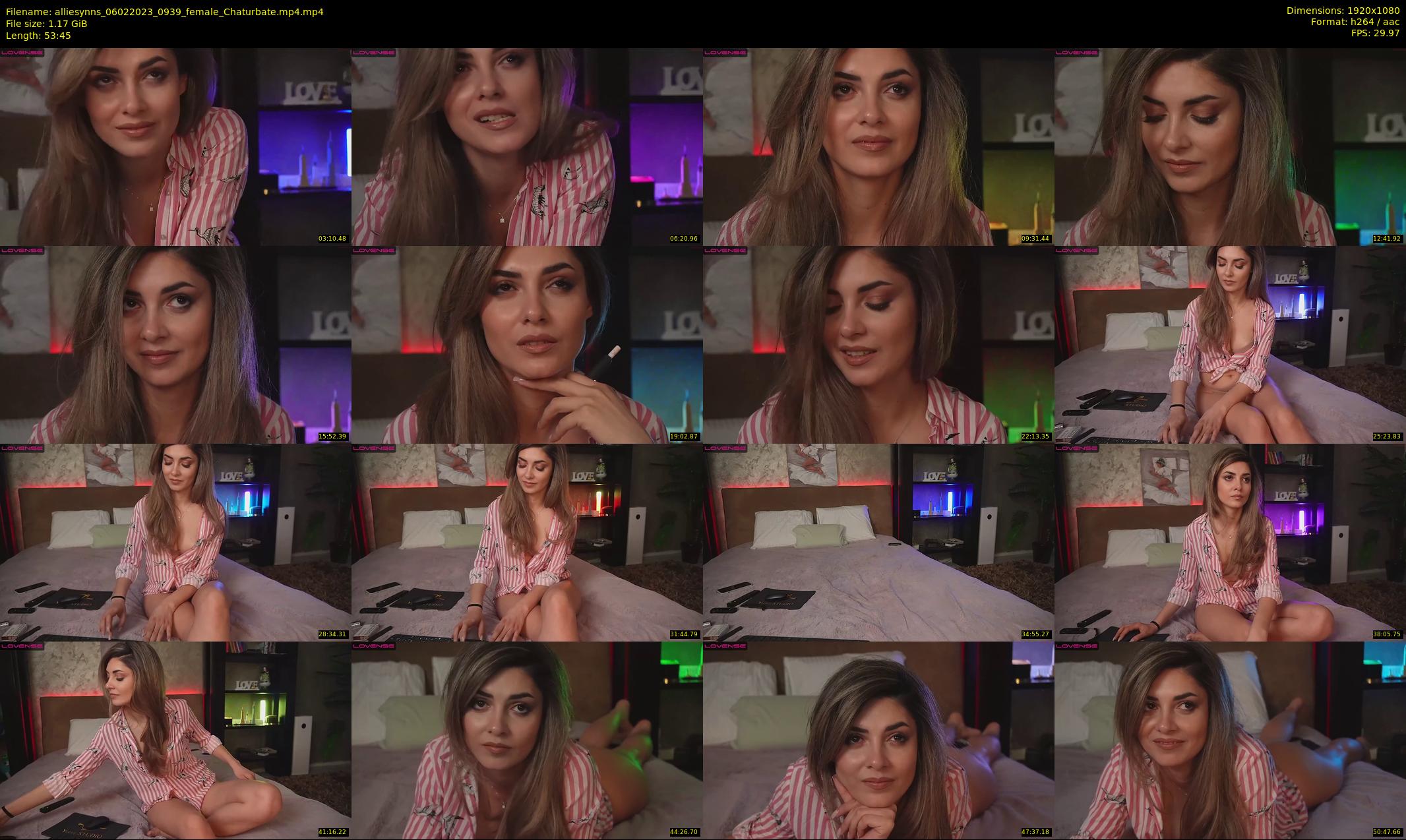 alliesynns — 54 minute Chaturbate female cam show recording, 1080p, Feb 6, 2023