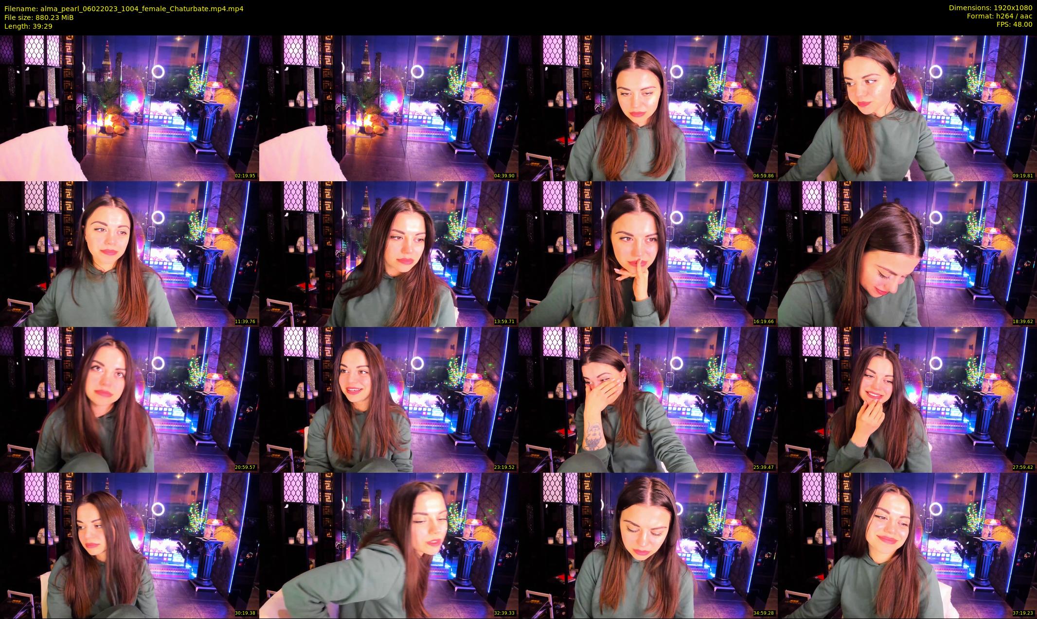 alma_pearl — 40 minute Chaturbate female cam show recording, 1080p, Feb 6, 2023