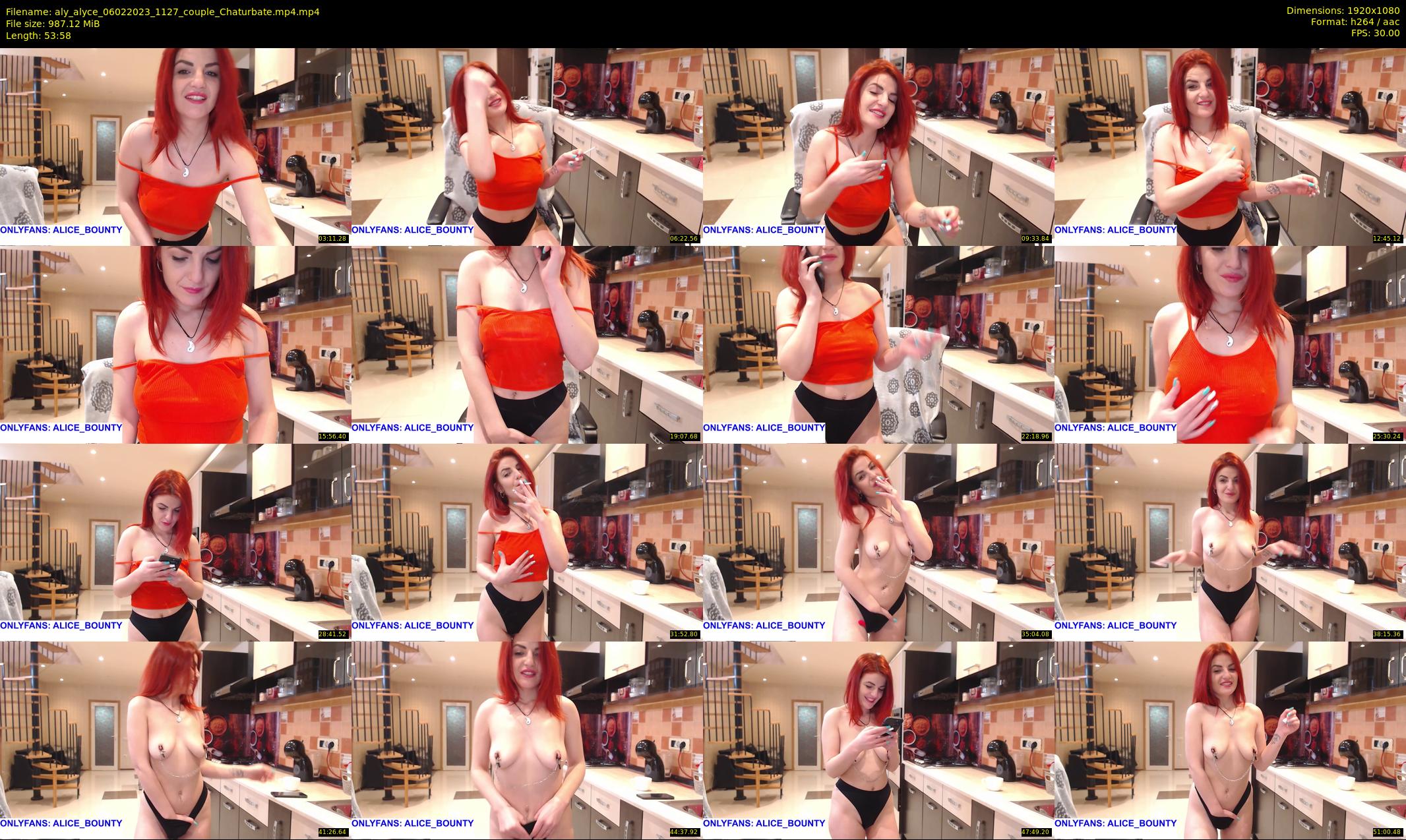 aly_alyce — 54 minute Chaturbate female cam show recording, 1080p, Feb 6, 2023