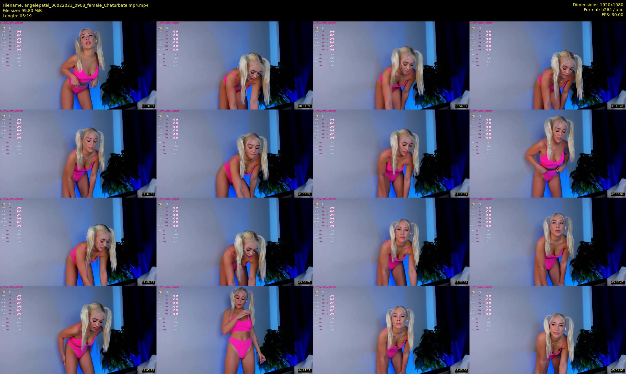 angelepatel — 6 minute Chaturbate female cam show recording, 1080p, Feb 6, 2023
