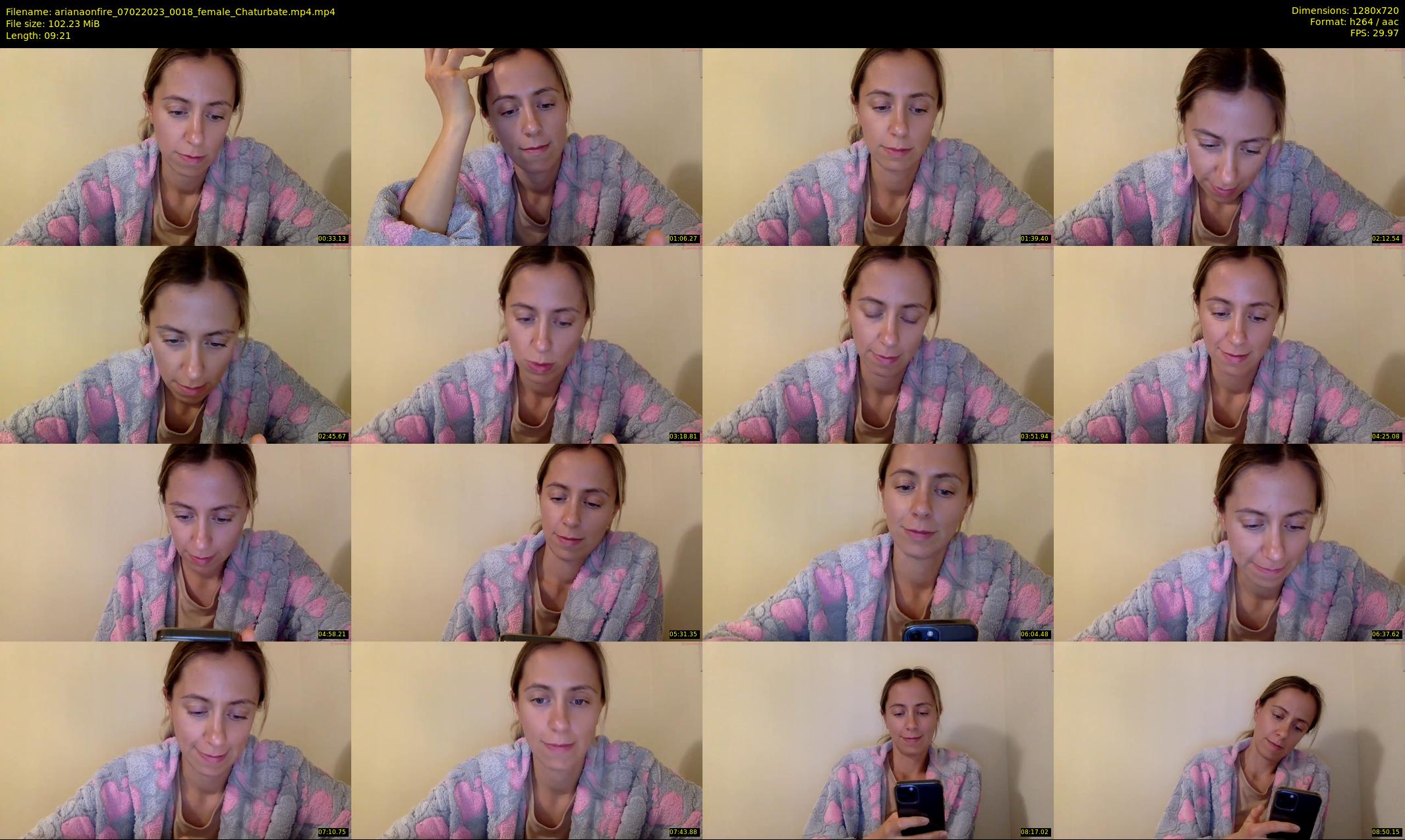 arianaonfire — 10 minute Chaturbate couple cam show recording, 720p, Feb 7, 2023