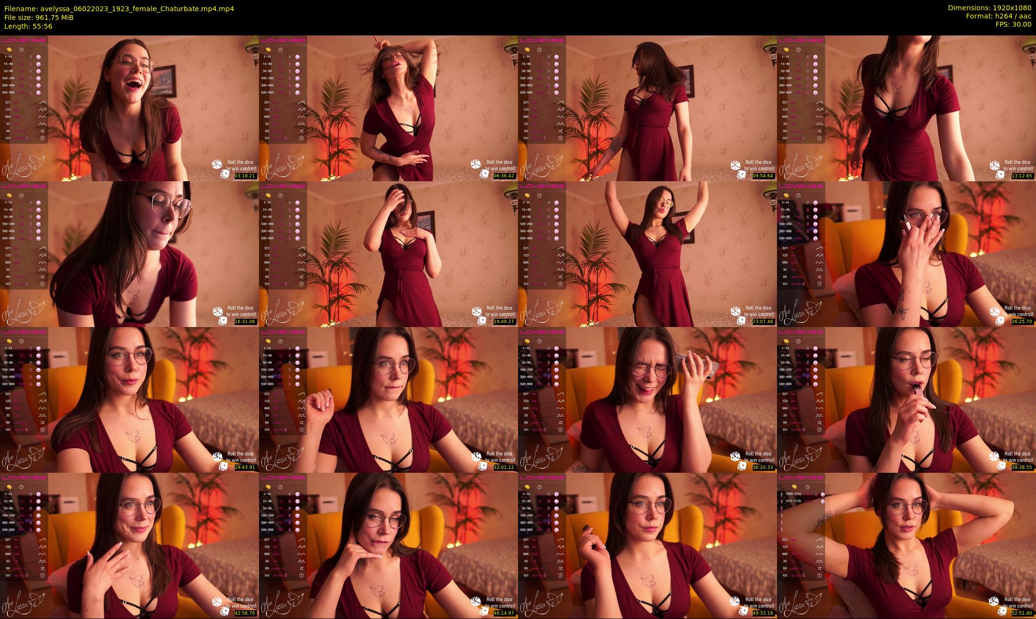 avelyssa — 56 minute Chaturbate female cam show recording, 1080p, Feb 6, 2023