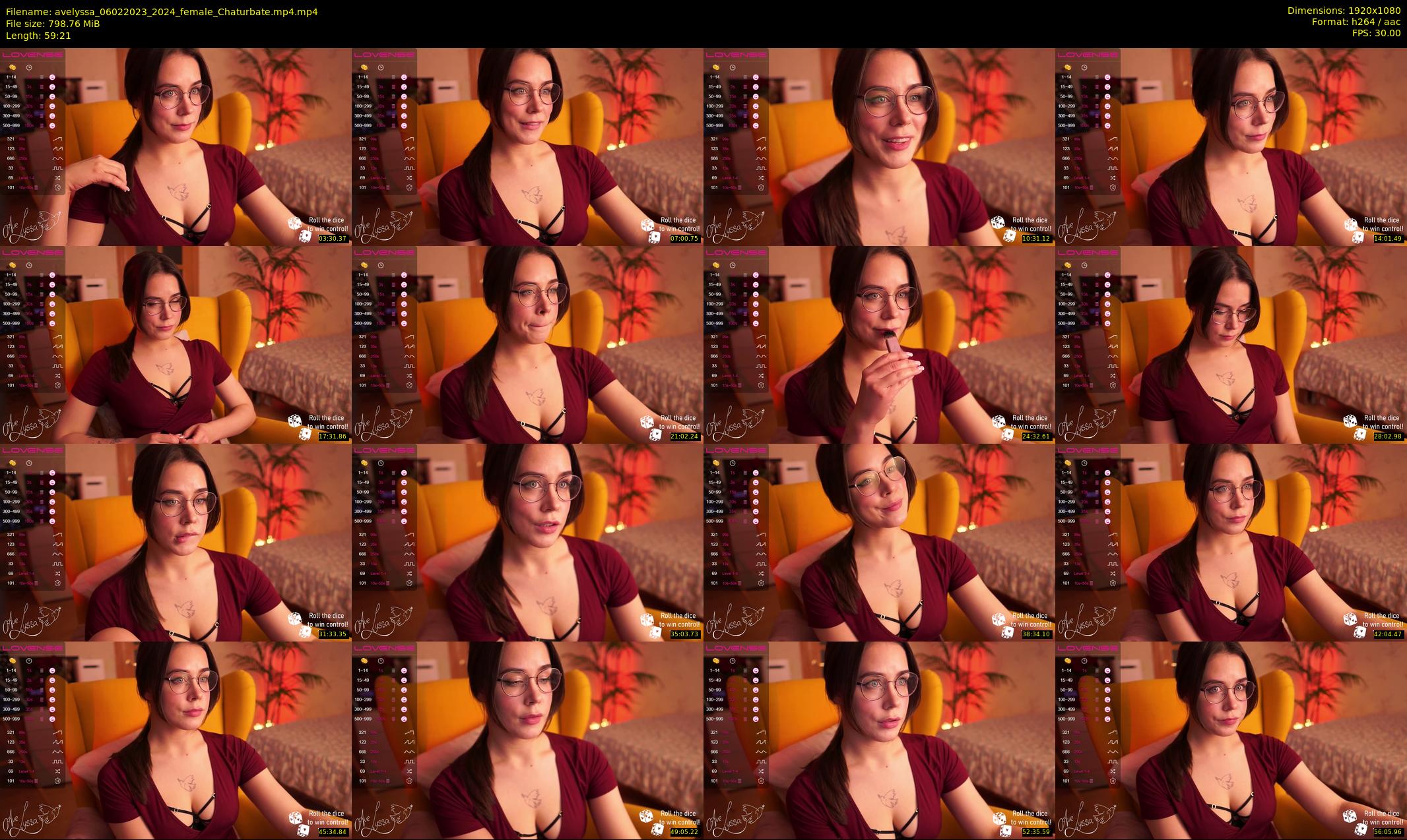 avelyssa — 60 minute Chaturbate female cam show recording, 1080p, Feb 6, 2023