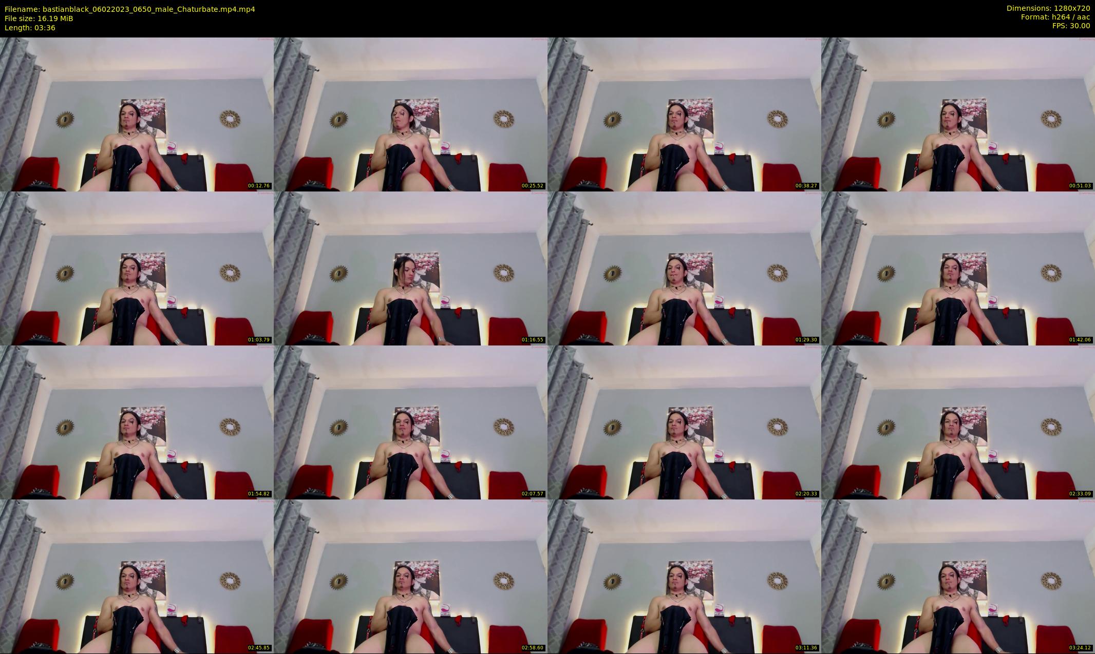 bastianblack — 4 minute Chaturbate male cam show recording, 720p, Feb 6, 2023