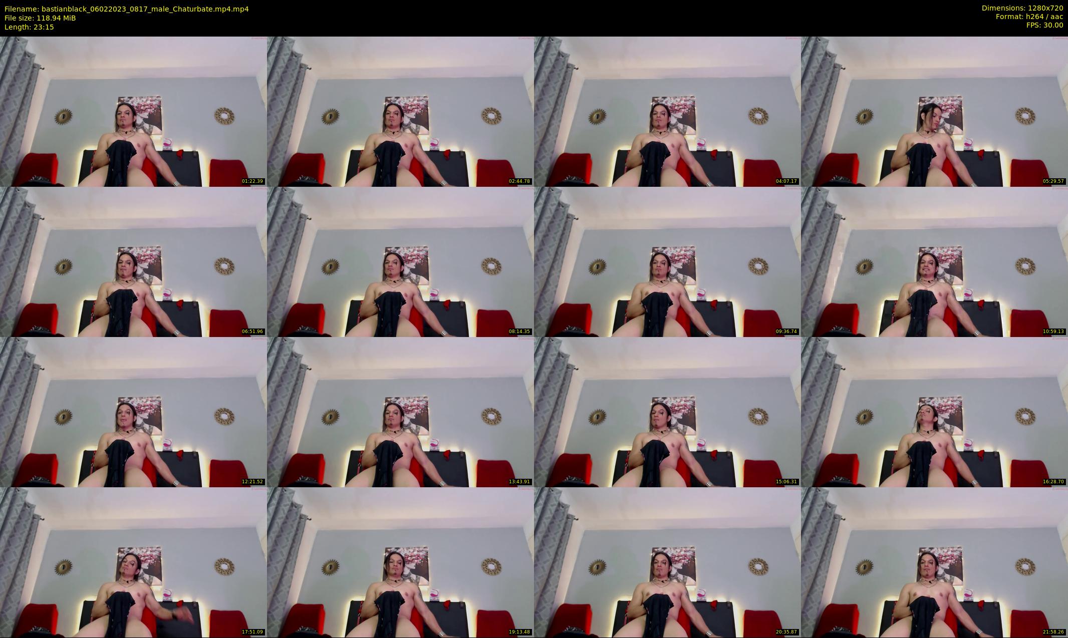 bastianblack — 24 minute Chaturbate male cam show recording, 720p, Feb 6, 2023