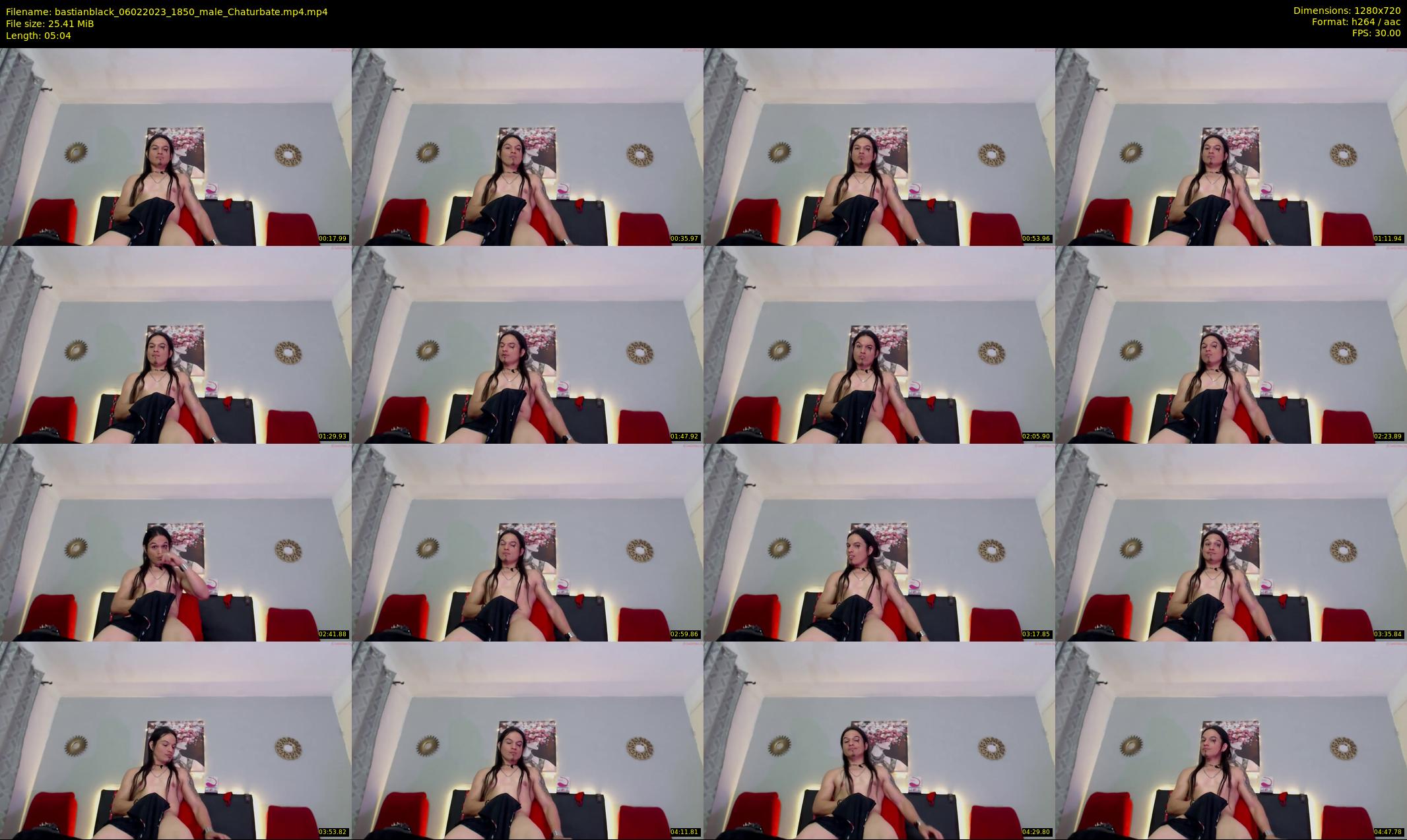 bastianblack — 6 minute Chaturbate male cam show recording, 720p, Feb 6, 2023