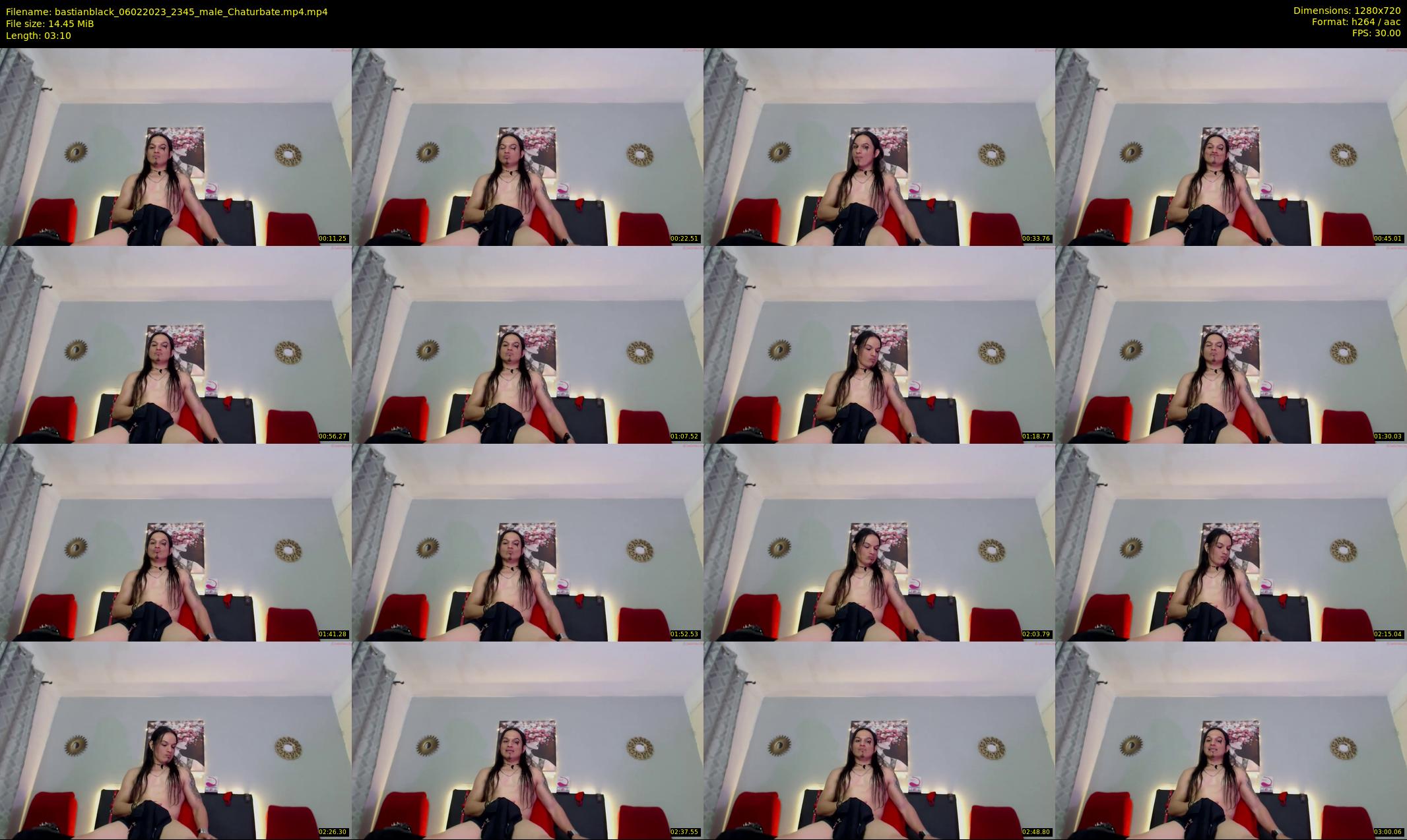 bastianblack — 4 minute Chaturbate male cam show recording, 720p, Feb 6, 2023