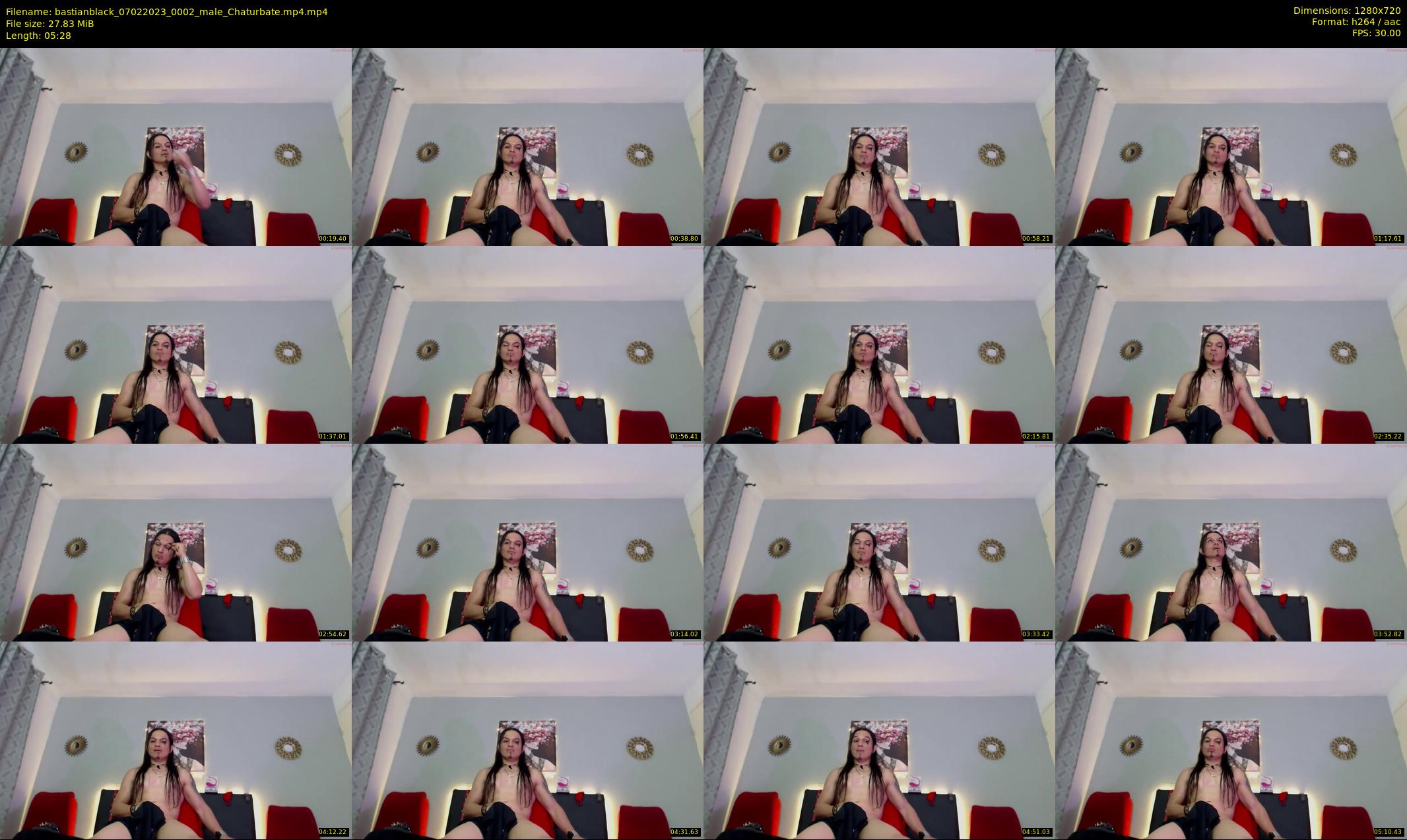 bastianblack — 6 minute Chaturbate male cam show recording, 720p, Feb 7, 2023