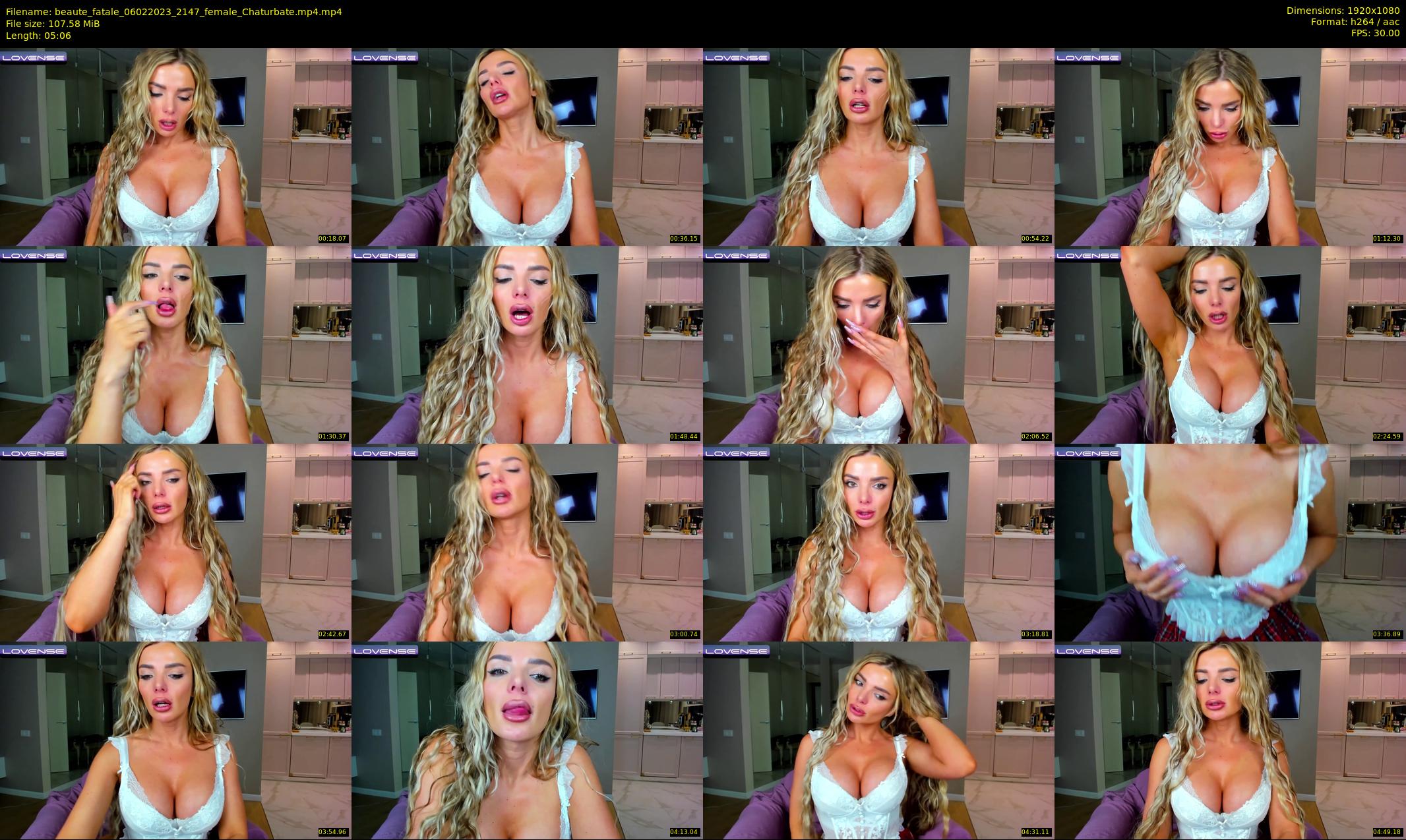beaute_fatale — 6 minute Chaturbate female cam show recording, 1080p, Feb 6, 2023