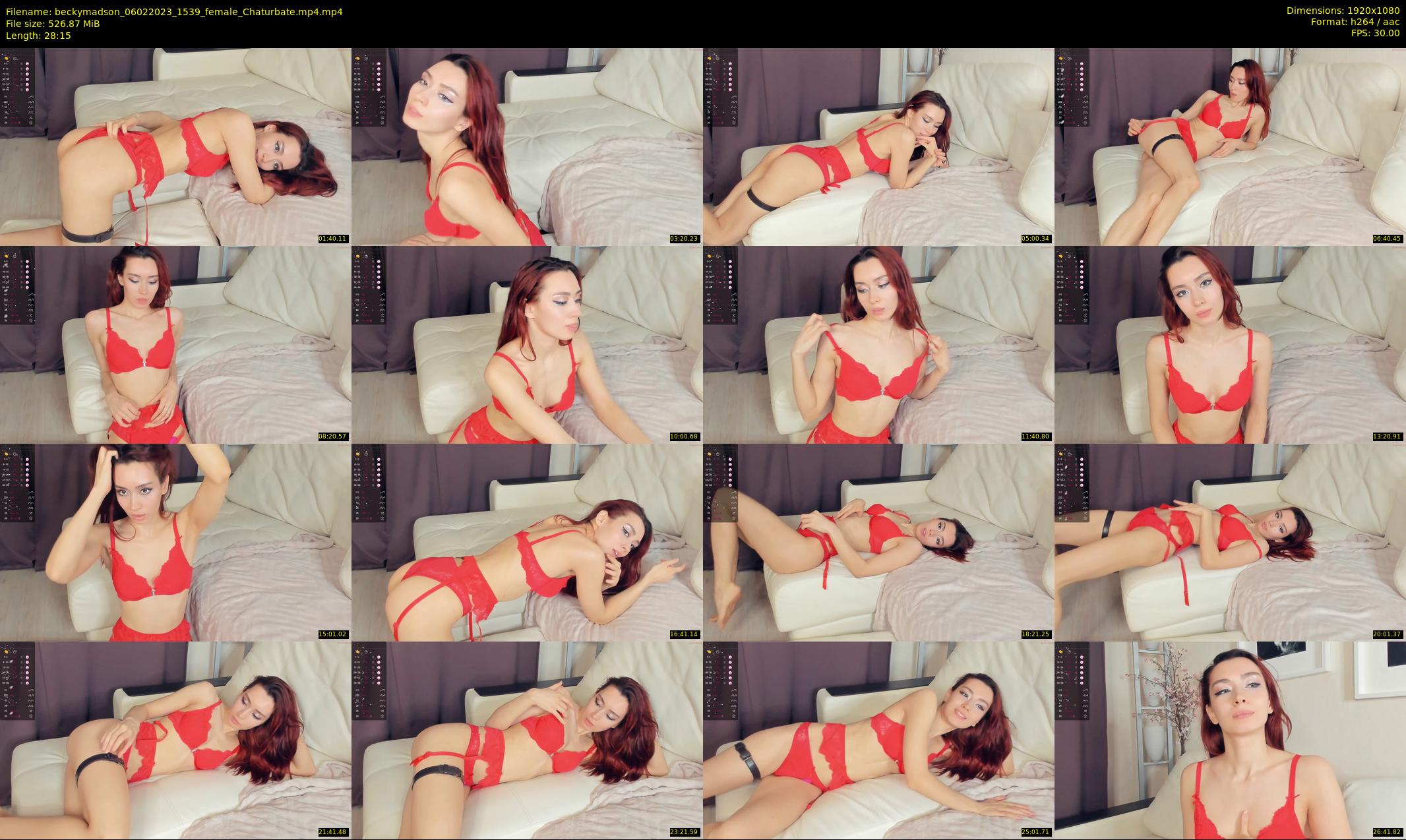 beckymadson — 29 minute Chaturbate female cam show recording, 1080p, Feb 6, 2023
