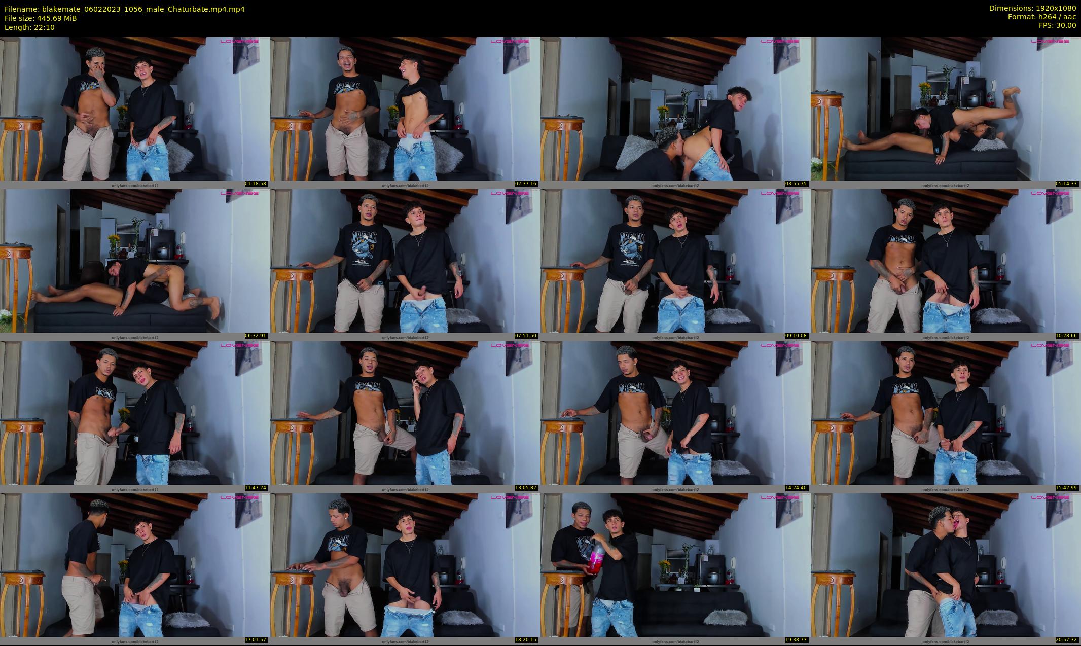 blakemate — 23 minute Chaturbate male cam show recording, 1080p, Feb 6, 2023