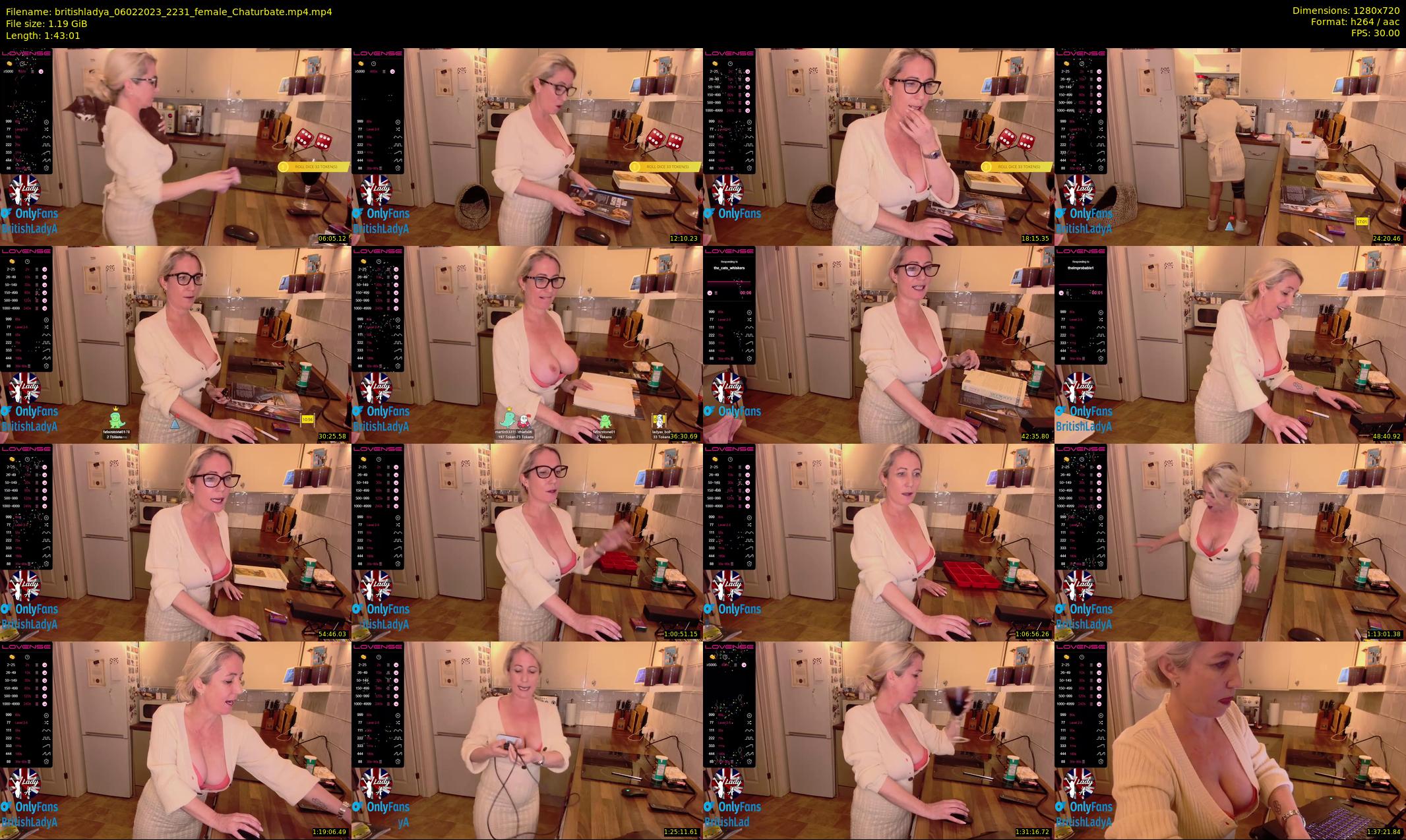 britishladya — 104 minute Chaturbate female cam show recording, 720p, Feb 6, 2023