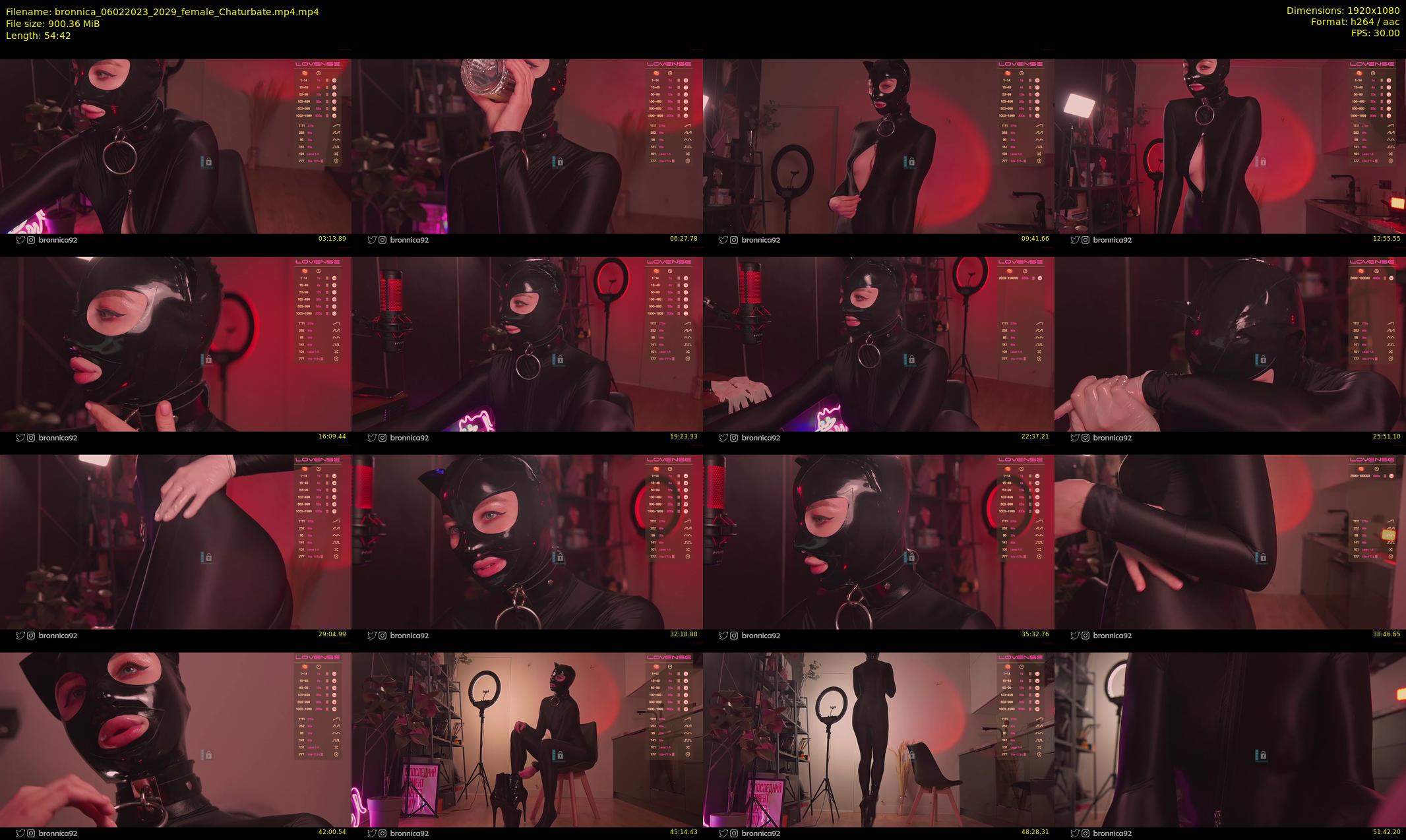 bronnica — 55 minute Chaturbate female cam show recording, 1080p, Feb 6, 2023