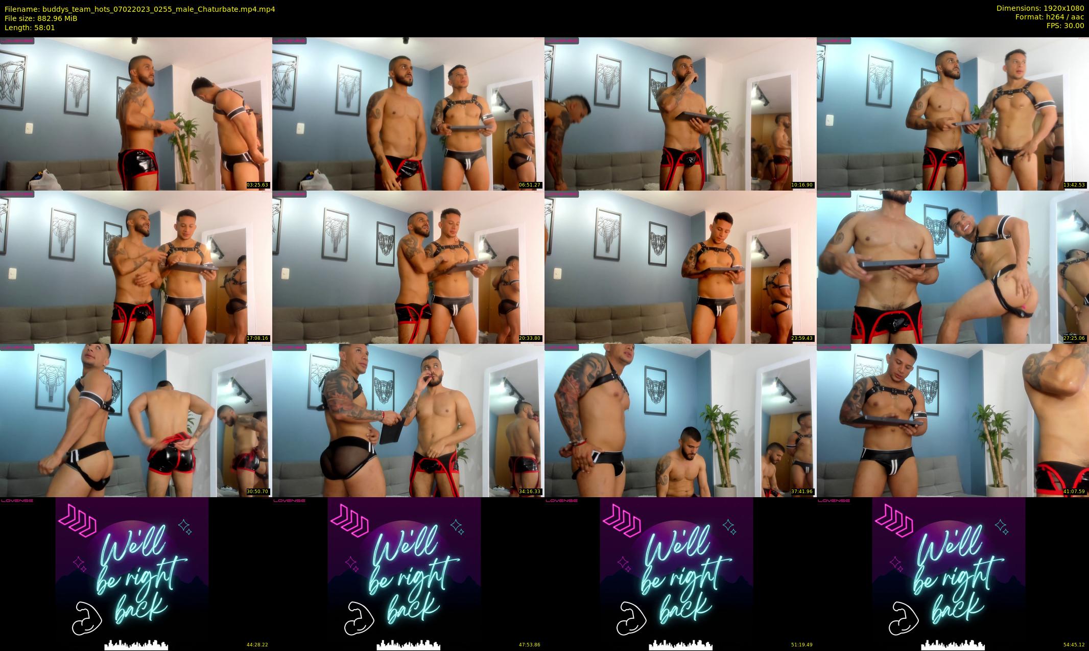 buddys_team_hots — 59 minute Chaturbate couple cam show recording, 1080p, Feb 7, 2023