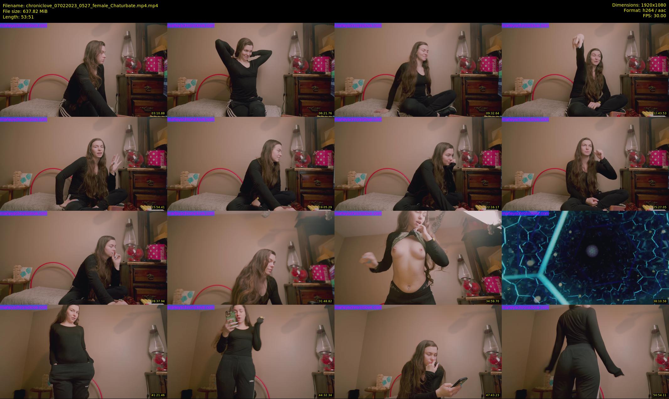 chroniclove — 54 minute Chaturbate female cam show recording, 1080p, Feb 7, 2023