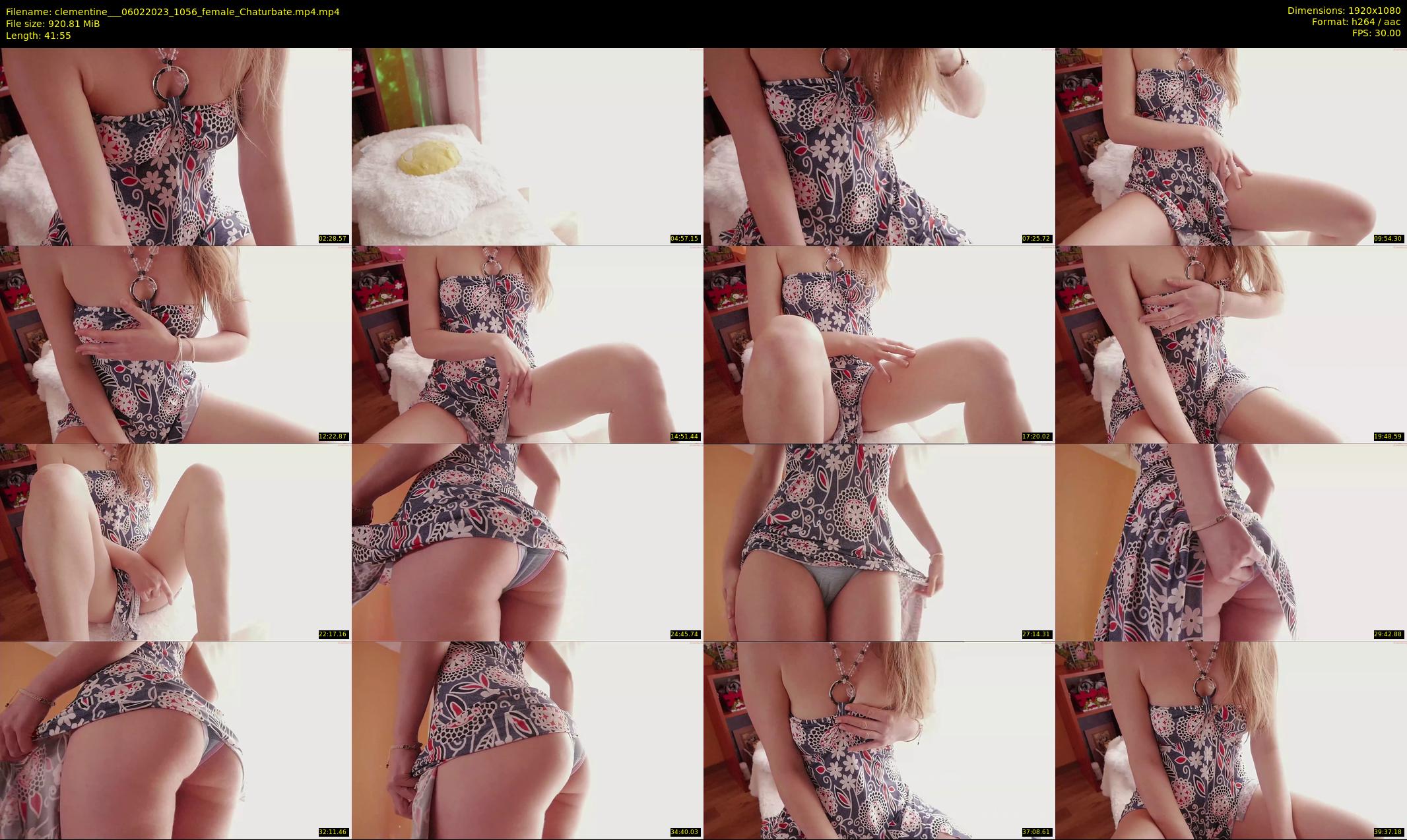 clementine__ — 42 minute Chaturbate female cam show recording, 1080p, Feb 6, 2023