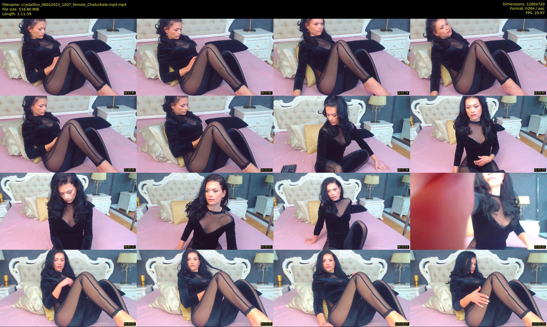 crystallluv — 72 minute Chaturbate female cam show recording, 720p, Feb 6, 2023