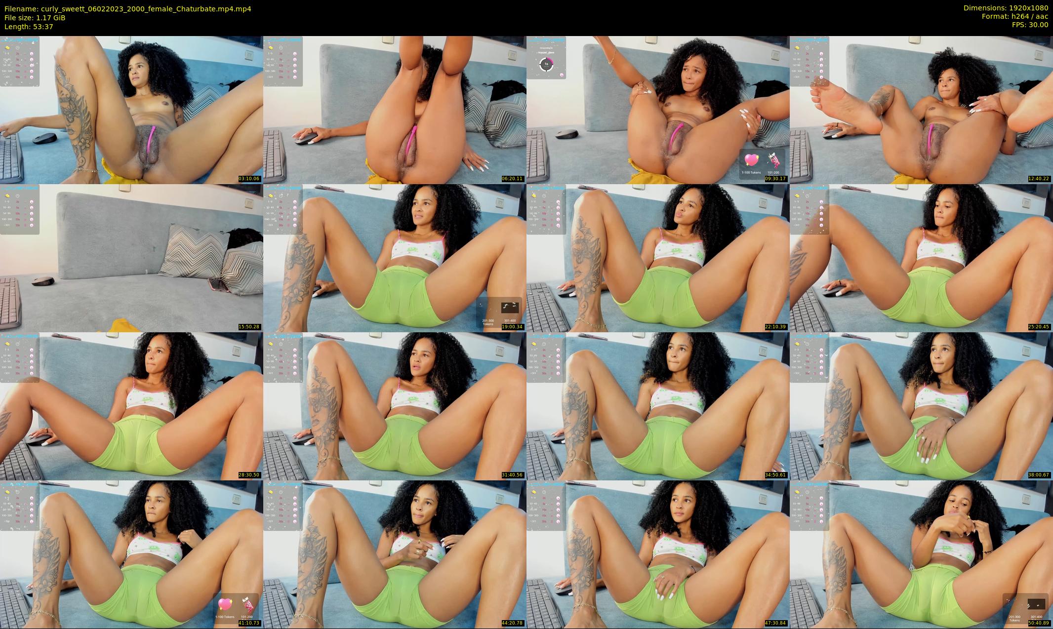 curly_sweett — 54 minute Chaturbate female cam show recording, 1080p, Feb 6, 2023