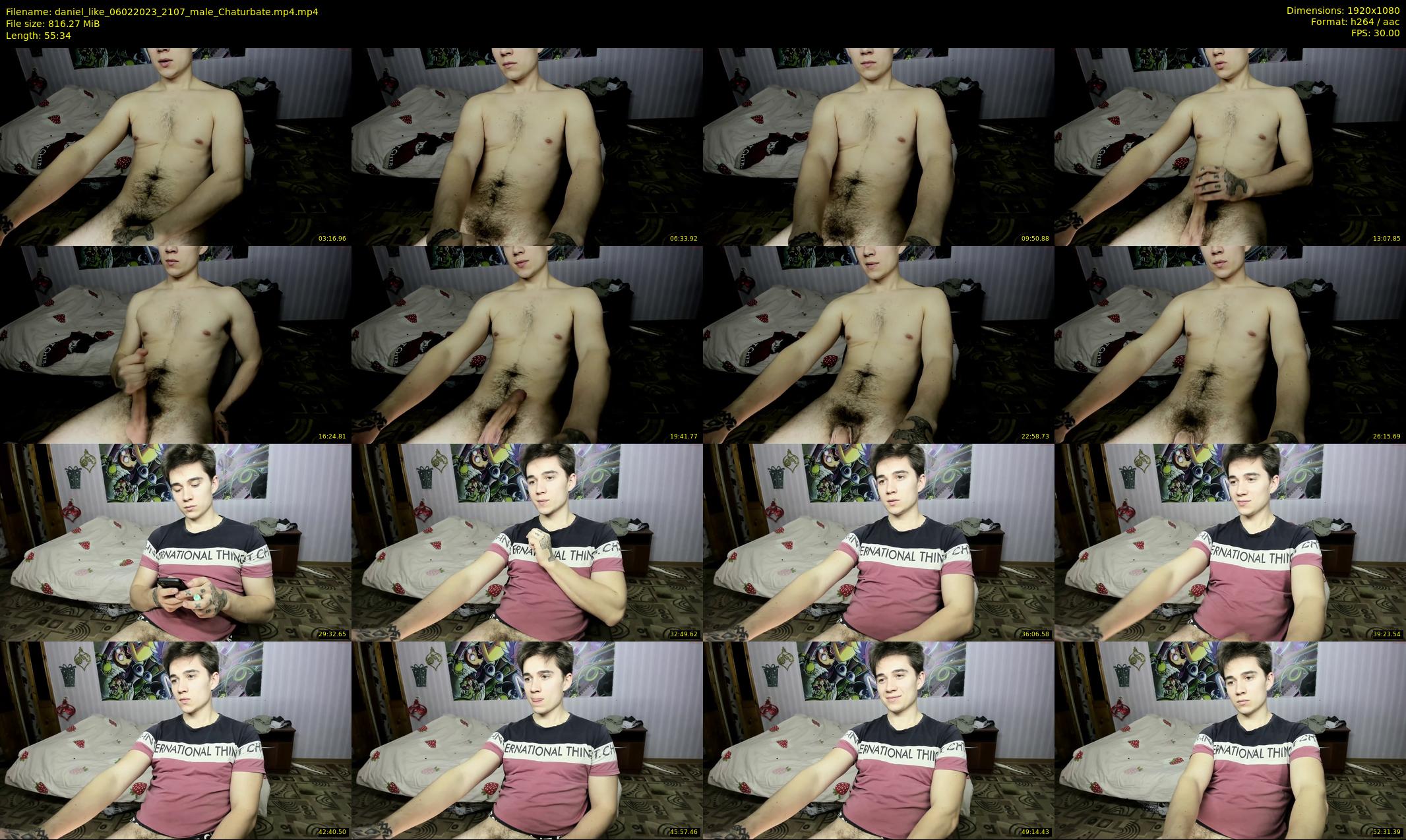 daniel_like — 56 minute Chaturbate male cam show recording, 1080p, Feb 6, 2023