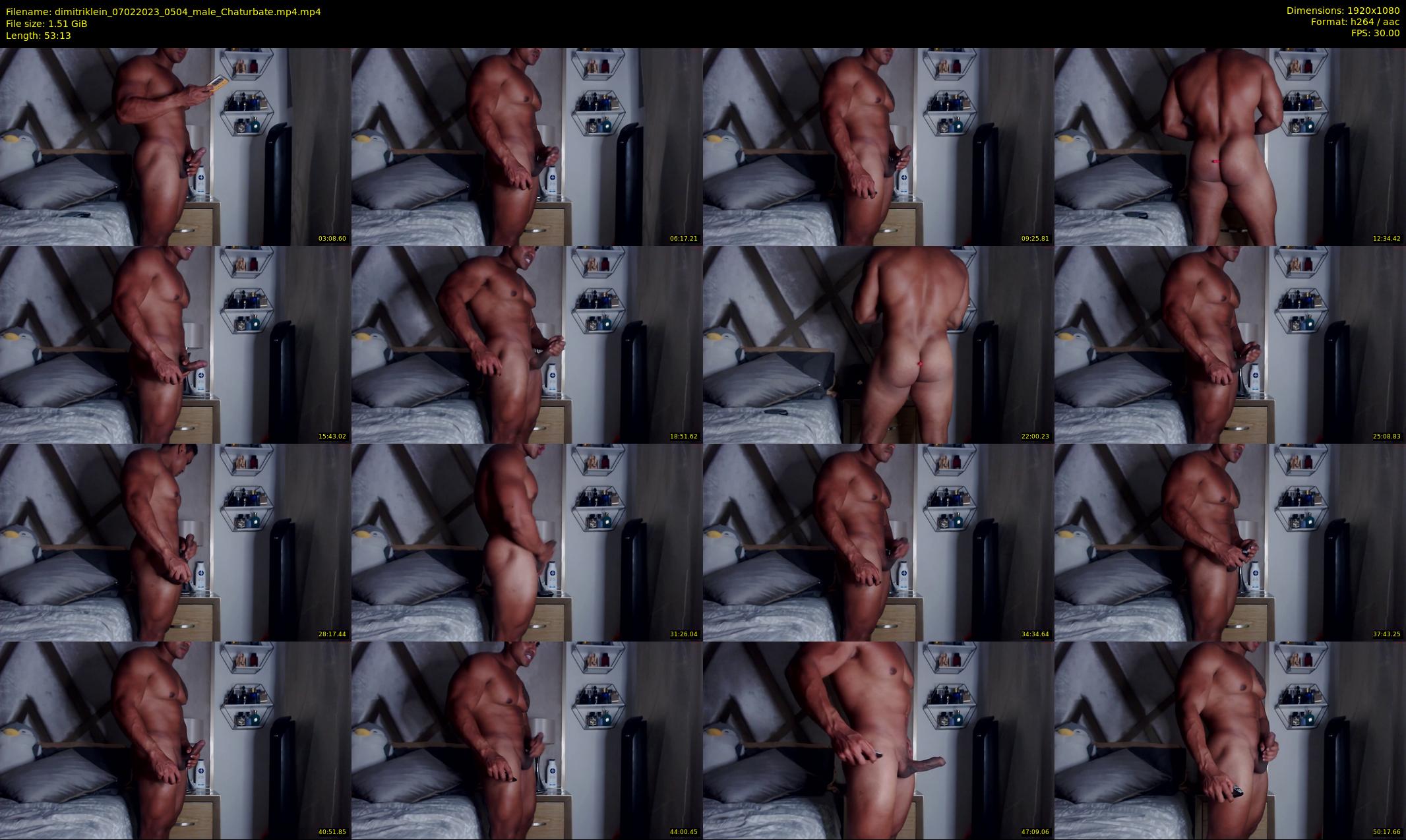 dimitriklein — 54 minute Chaturbate male cam show recording, 1080p, Feb 7, 2023