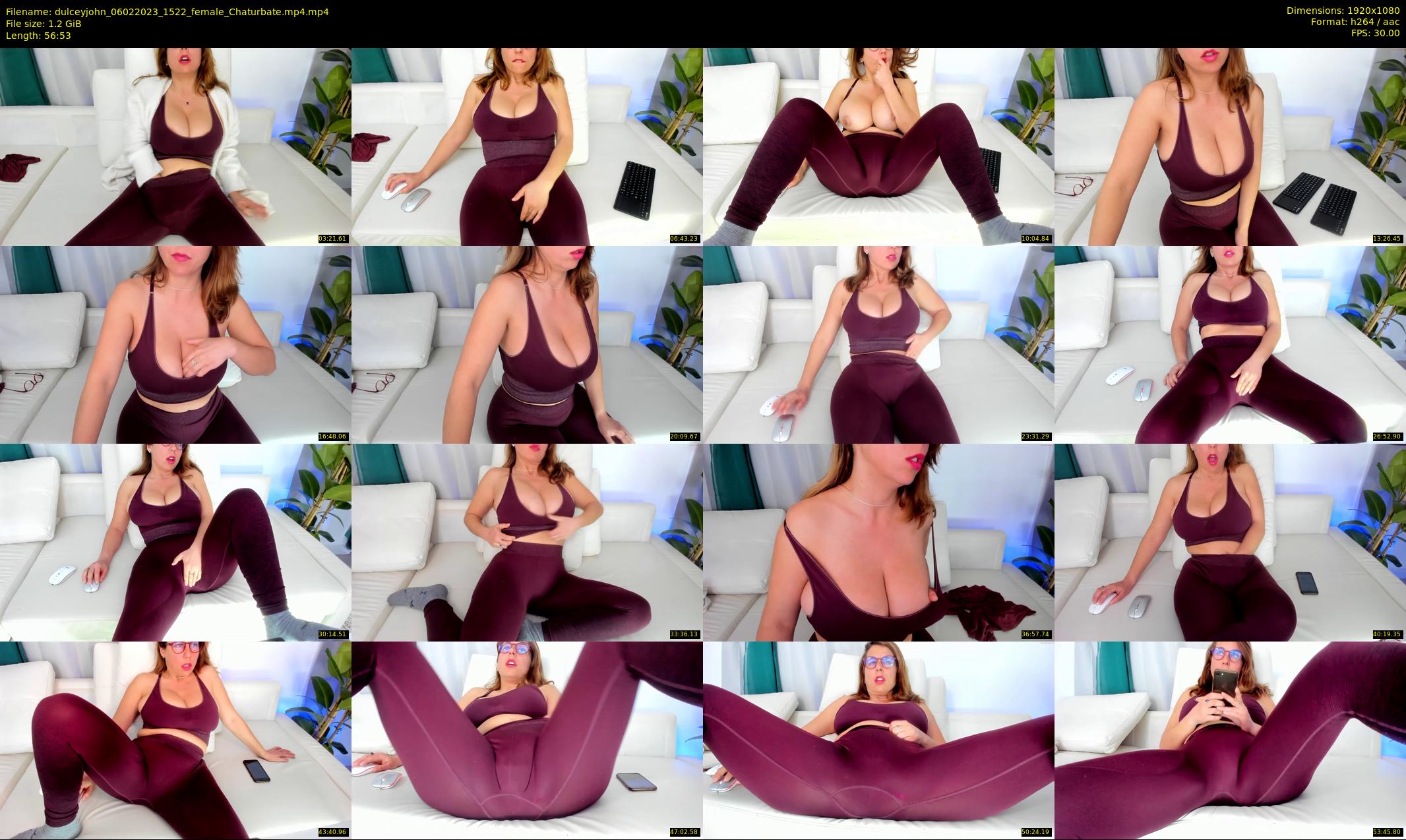 dulceyjohn — 57 minute Chaturbate female cam show recording, 1080p, Feb 6, 2023