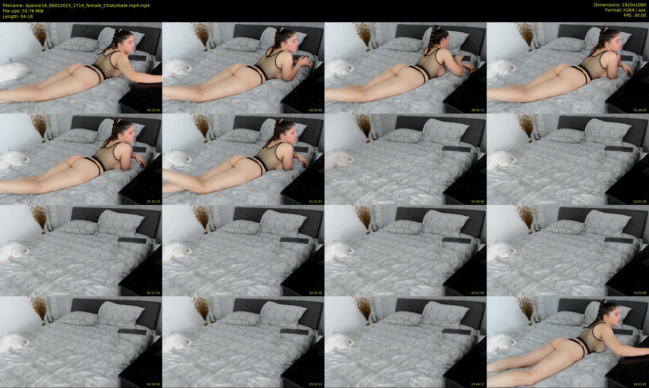 dyanne18 — 5 minute Chaturbate female cam show recording, 1080p, Feb 6, 2023
