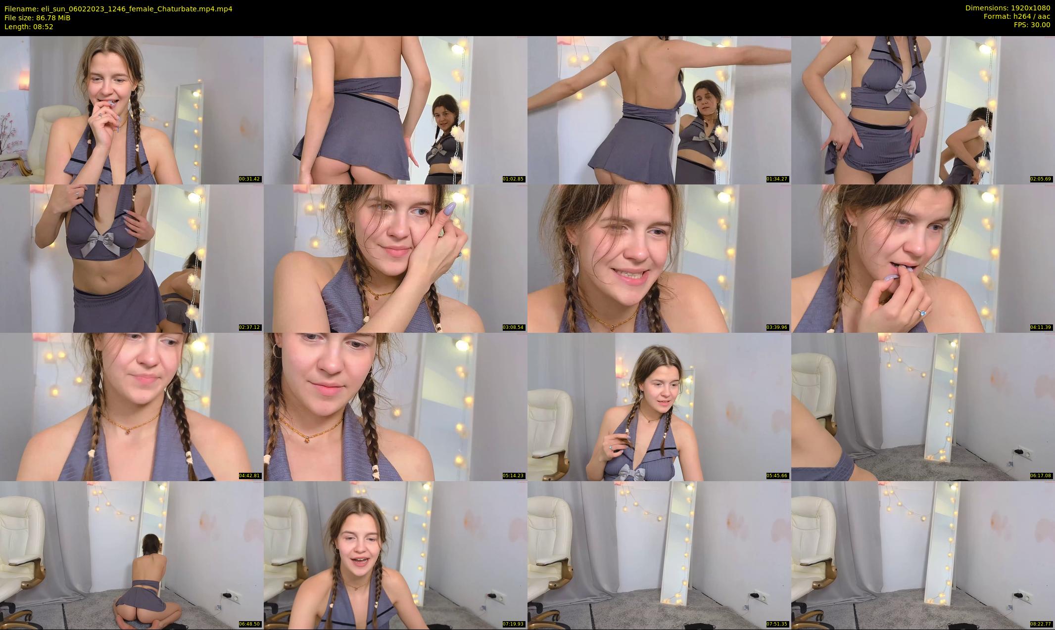 eli_sun — 9 minute Chaturbate female cam show recording, 1080p, Feb 6, 2023