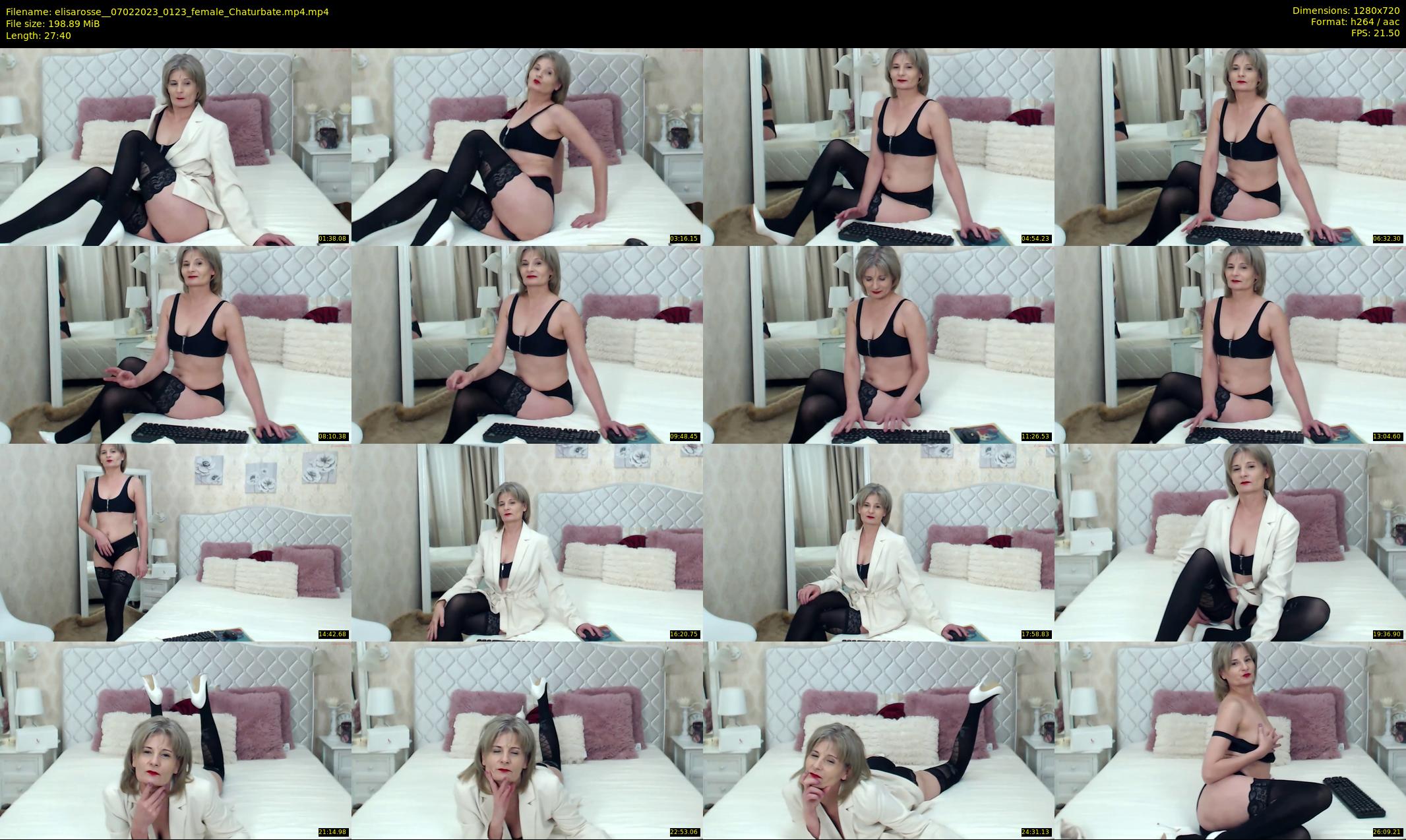 elisarosse_ — 28 minute Chaturbate female cam show recording, 720p, Feb 7, 2023