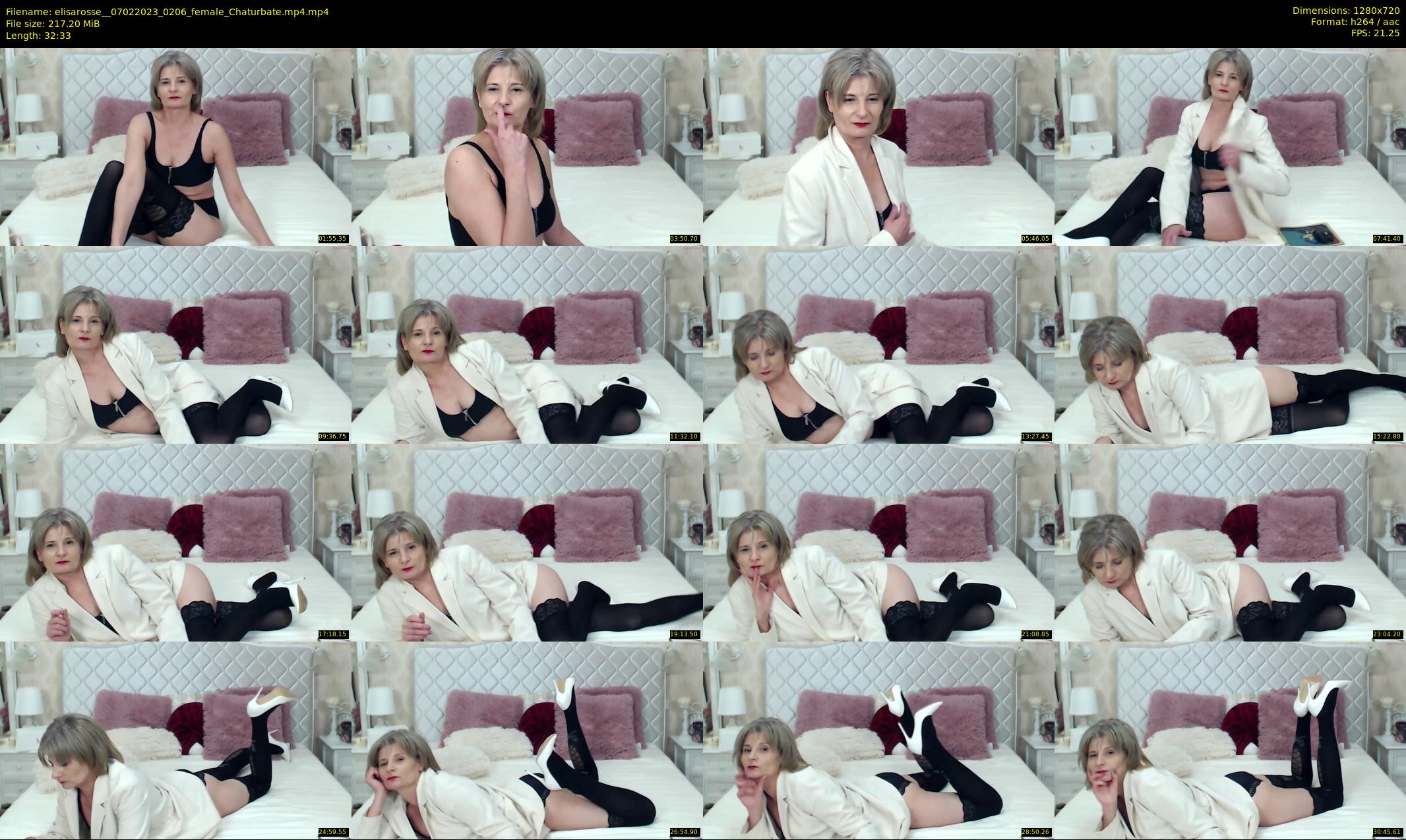 elisarosse_ — 33 minute Chaturbate female cam show recording, 720p, Feb 7, 2023