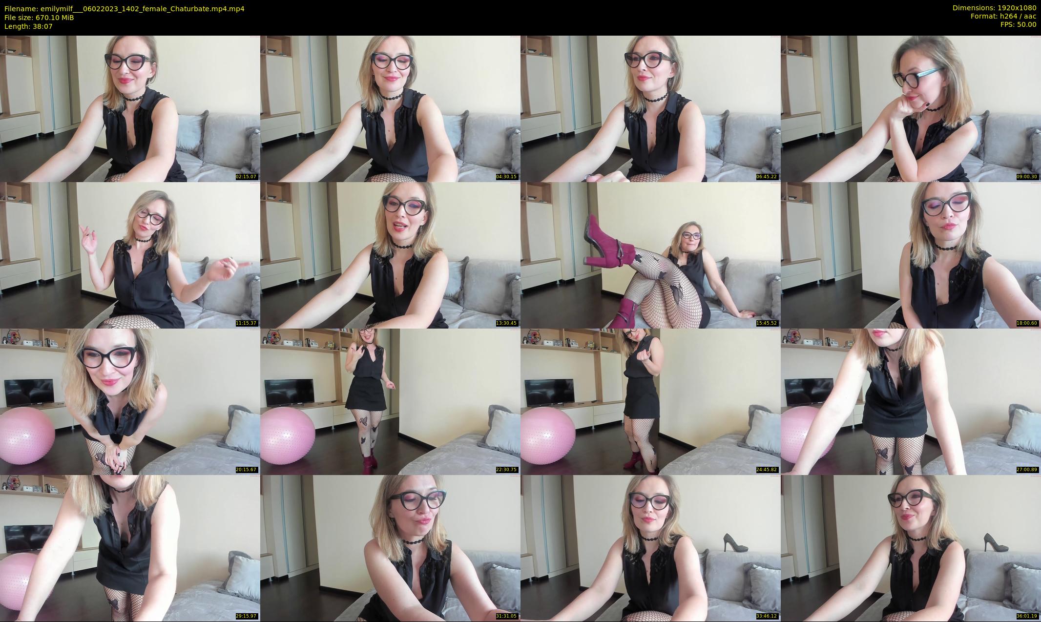 emilymilf__ — 39 minute Chaturbate female cam show recording, 1080p, Feb 6, 2023