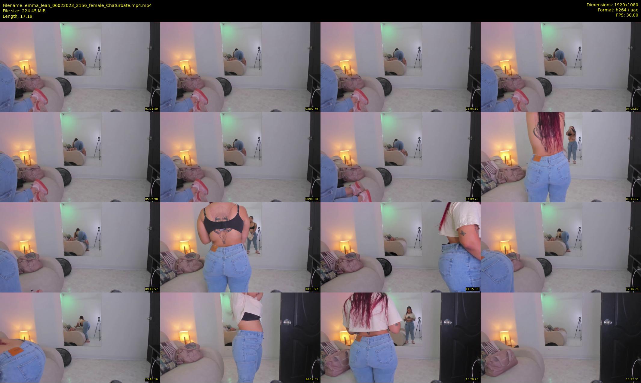 emma_lean — 18 minute Chaturbate female cam show recording, 1080p, Feb 6, 2023